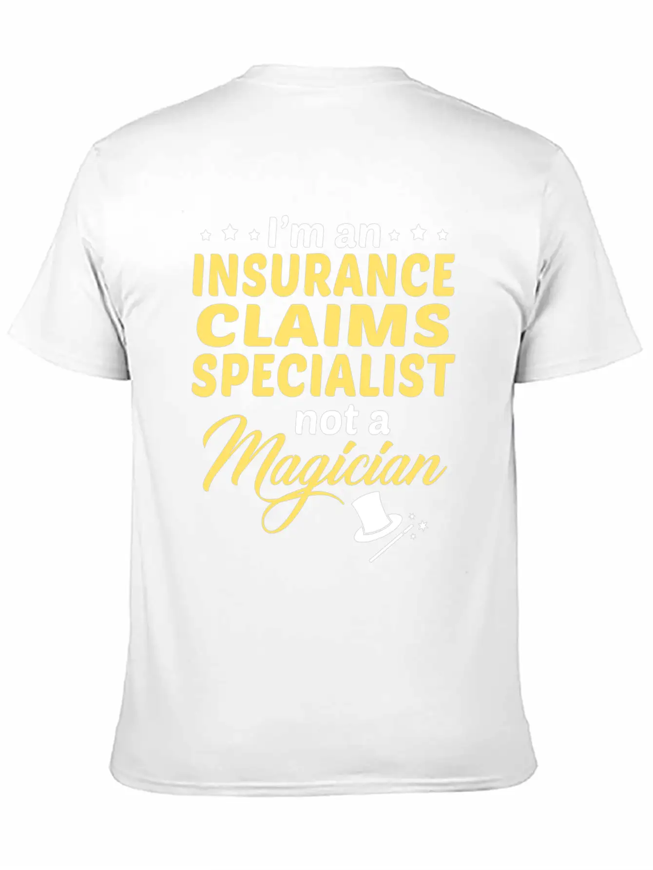 Insurance Claims Specialist Unisex Short Sleeve Soft Cotton T-Shirt – Casual Everyday Wear