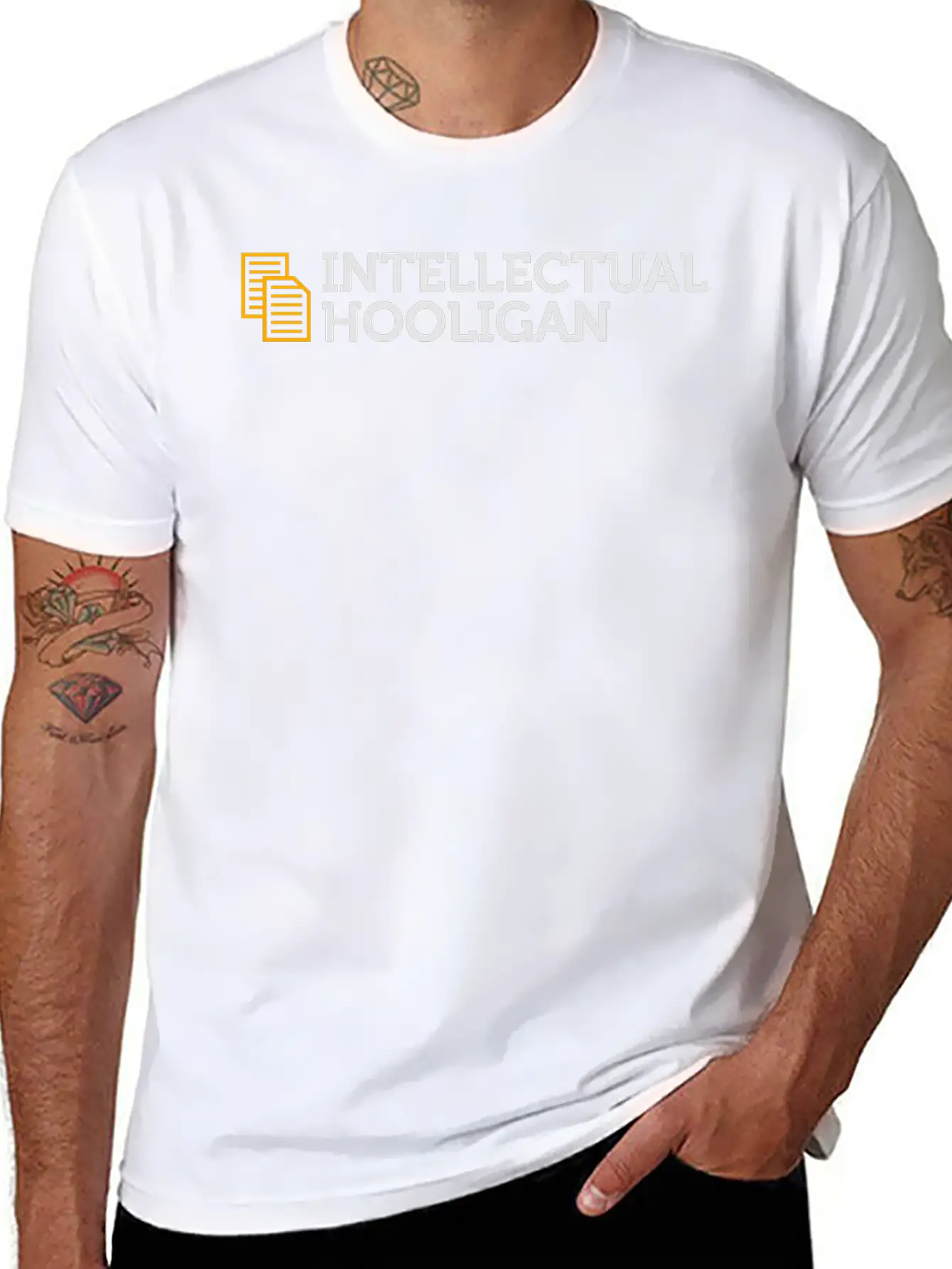 Intellectual Hooligan Stylish Everyday T-Shirt – Unisex Basic Cotton Tee