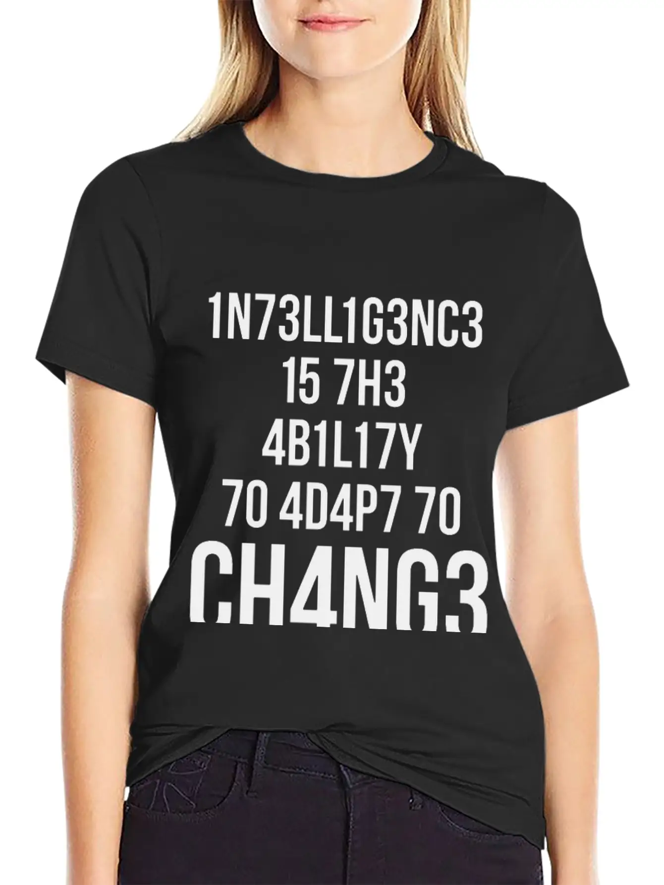 Intelligence Is Comfortable Minimalist Graphic Tee – Summer Style Essential
