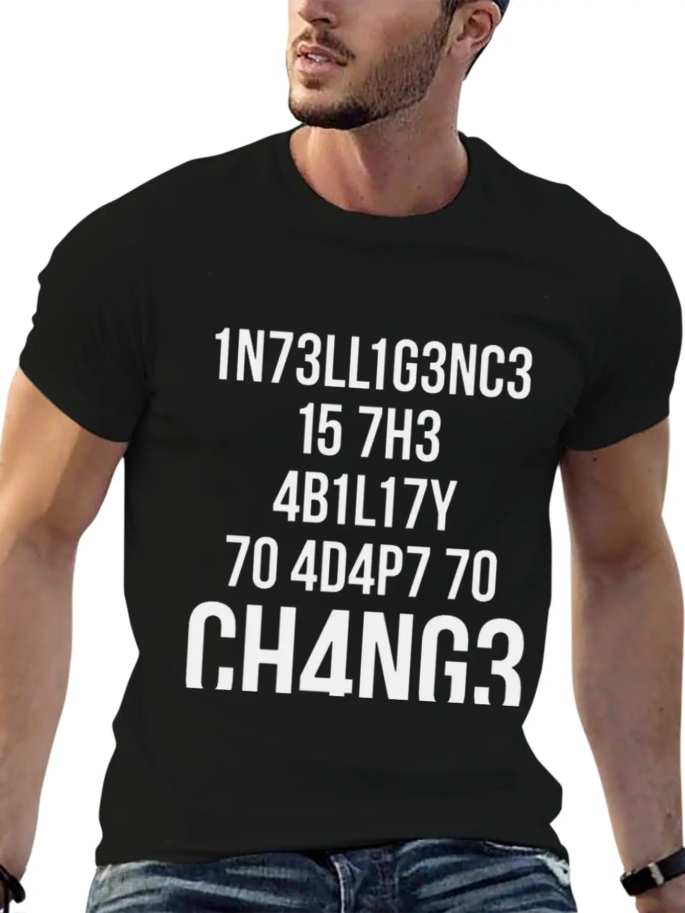 Intelligence Is Comfortable Minimalist Graphic Tee – Summer Style Essential
