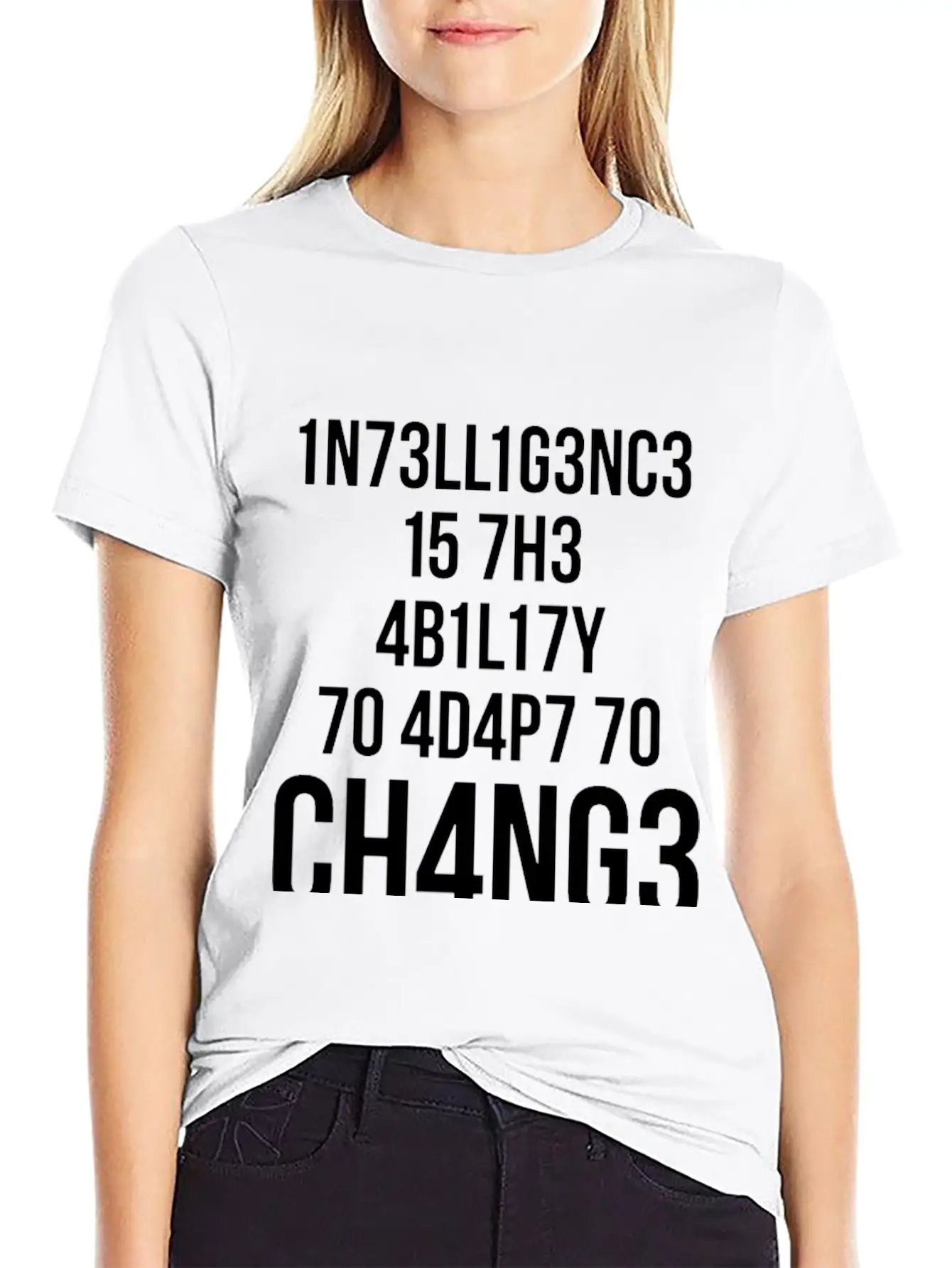 Intelligence Is Comfortable Minimalist Graphic Tee – Summer Style Essential