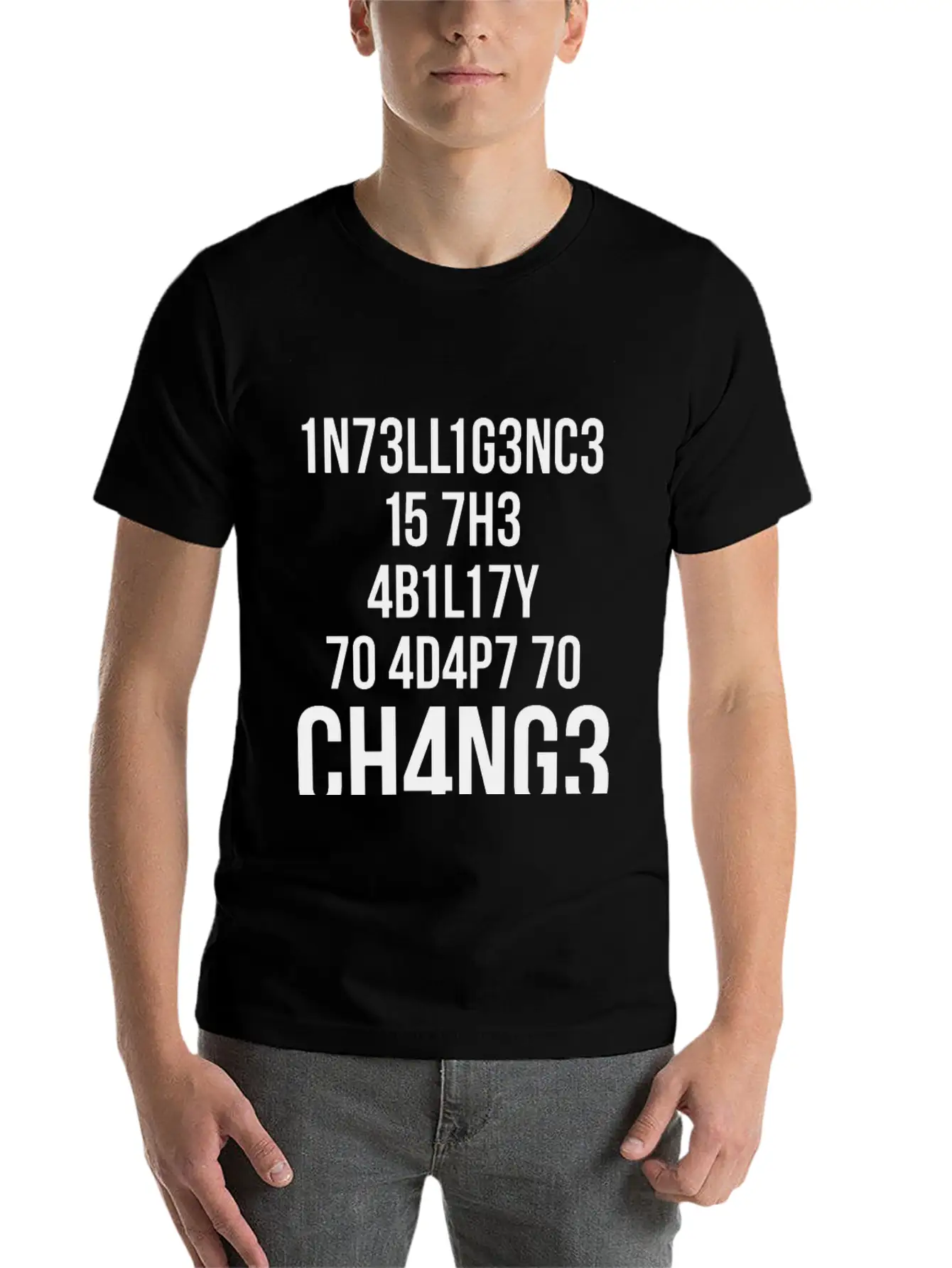 Intelligence Is Comfortable Minimalist Graphic Tee – Summer Style Essential