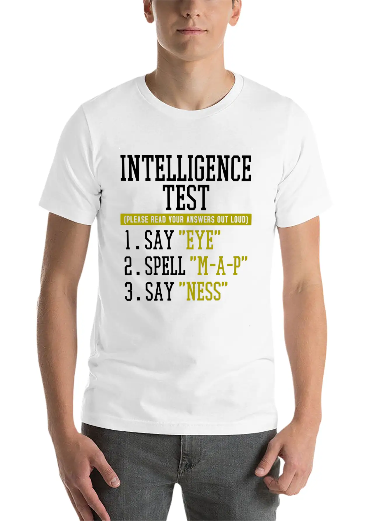 Intelligence Test Teacher Comfortable Minimalist Graphic Tee – Summer Style Essential
