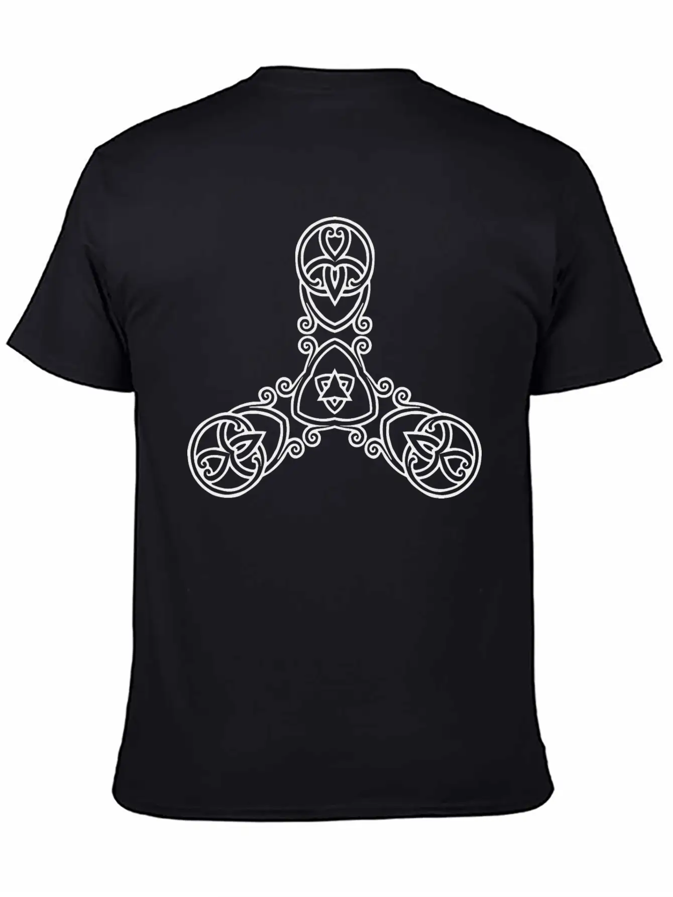 Interlocking Geometric Design 21 Basic Graphic T-Shirt – Daily Comfort In Soft Cotton