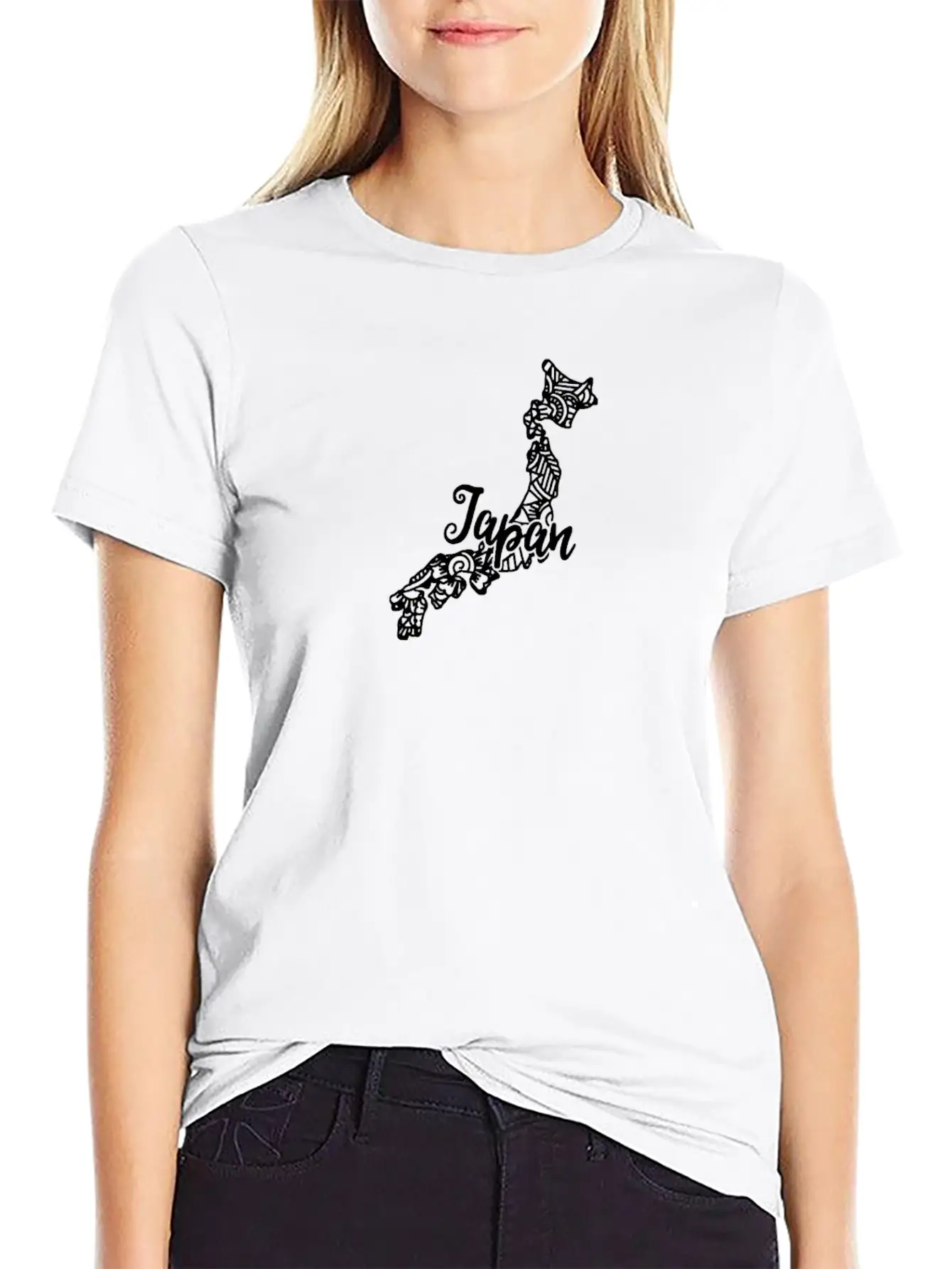 International Mandala Country Japanese Mandala Basic Graphic T-Shirt – Daily Comfort In Soft Cotton