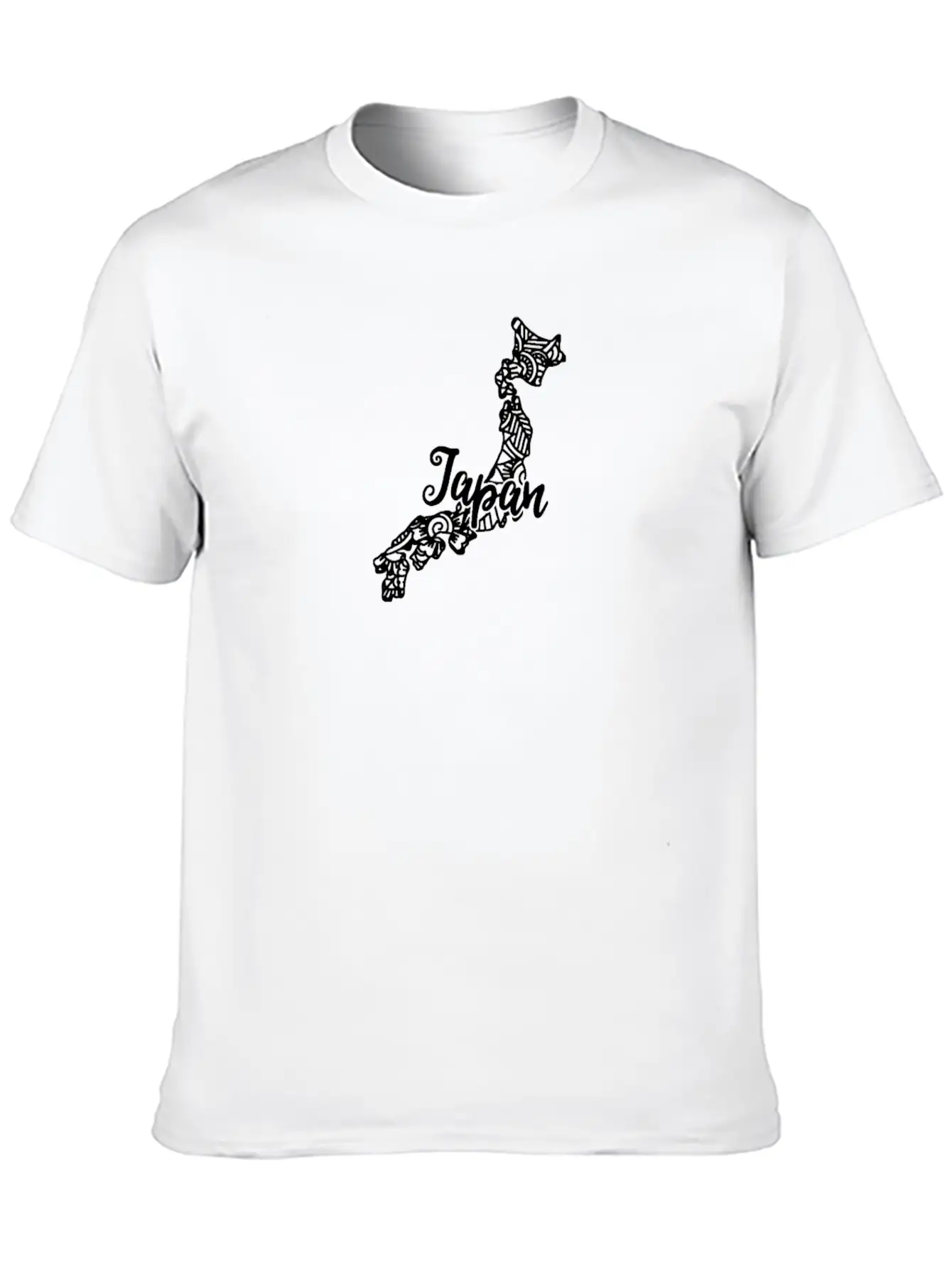 International Mandala Country Japanese Mandala Basic Graphic T-Shirt – Daily Comfort In Soft Cotton
