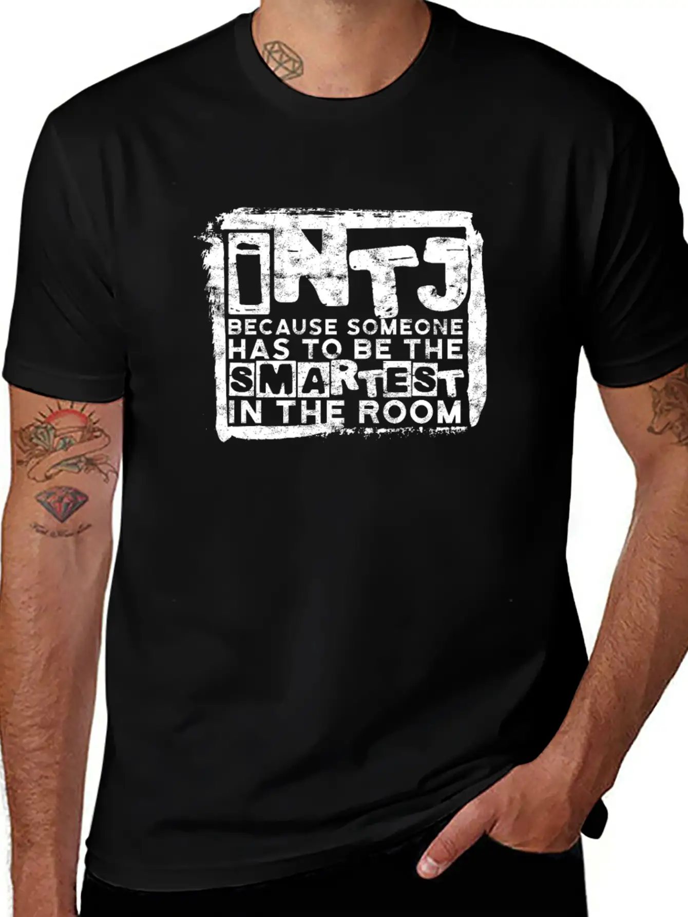 INTJ Personality Architect Basic Graphic T-Shirt – Daily Comfort In Soft Cotton