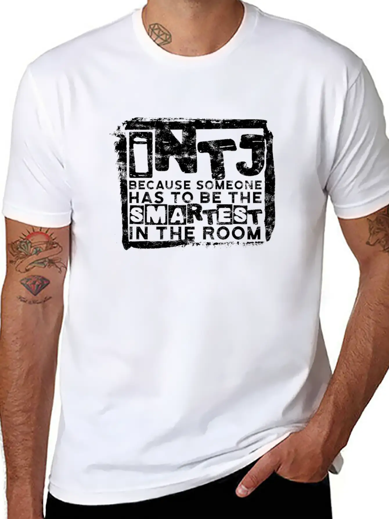 INTJ Personality Architect Basic Graphic T-Shirt – Daily Comfort In Soft Cotton