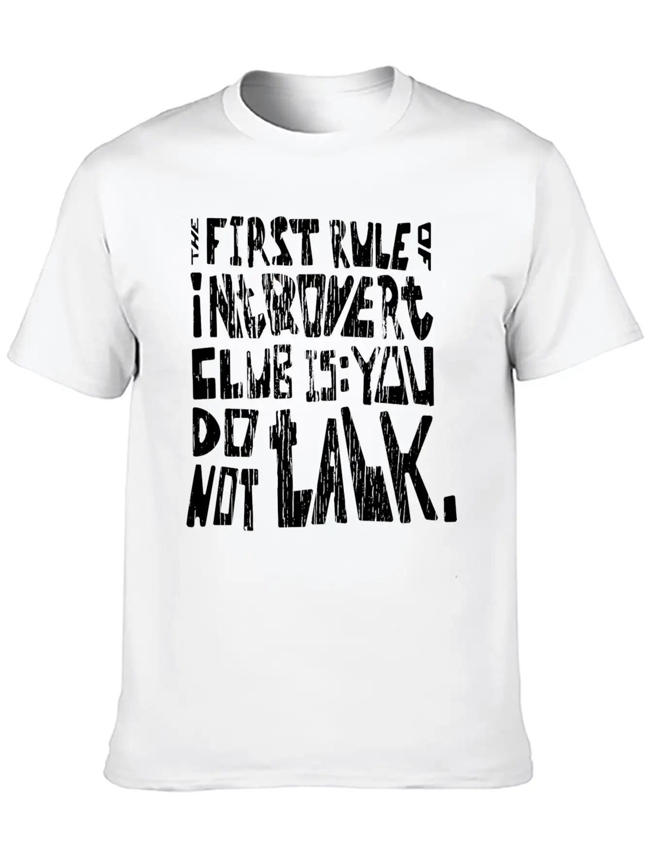 Introvert Personality Type Unisex Short Sleeve Soft Cotton T-Shirt – Casual Everyday Wear
