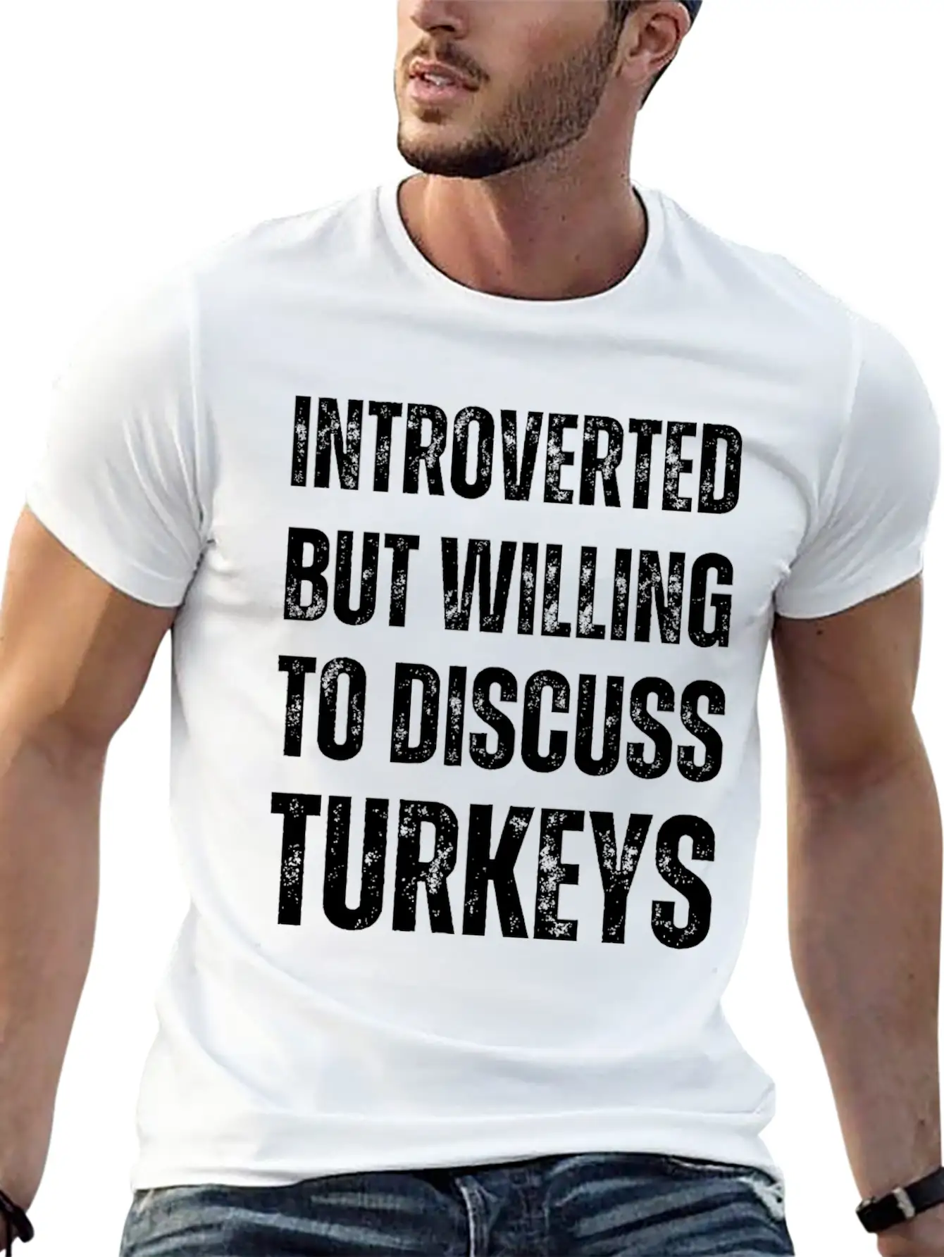 Introverted But Willing To Discuss Turkeys Timeless Short Sleeve Tee – Comfy And Minimalist Design