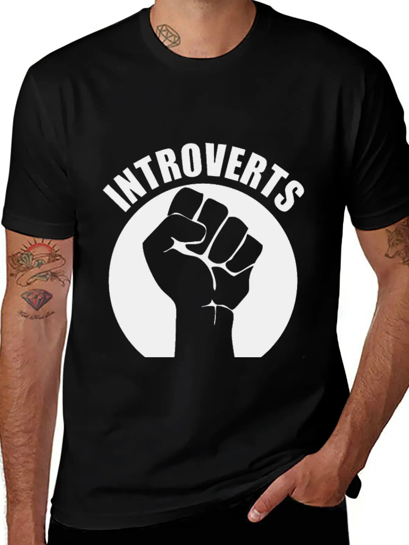 Introverts Unite Separately Timeless Short Sleeve Tee – Comfy And Minimalist Design