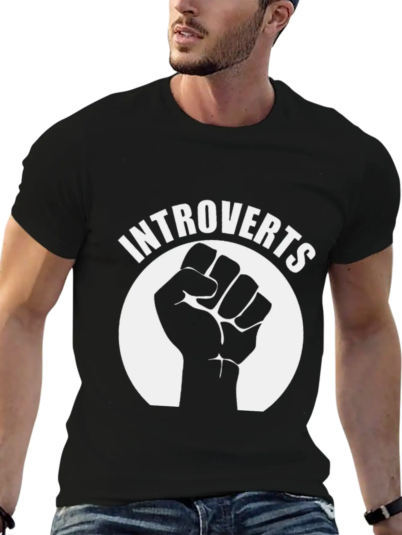 Introverts Unite Separately Timeless Short Sleeve Tee – Comfy And Minimalist Design