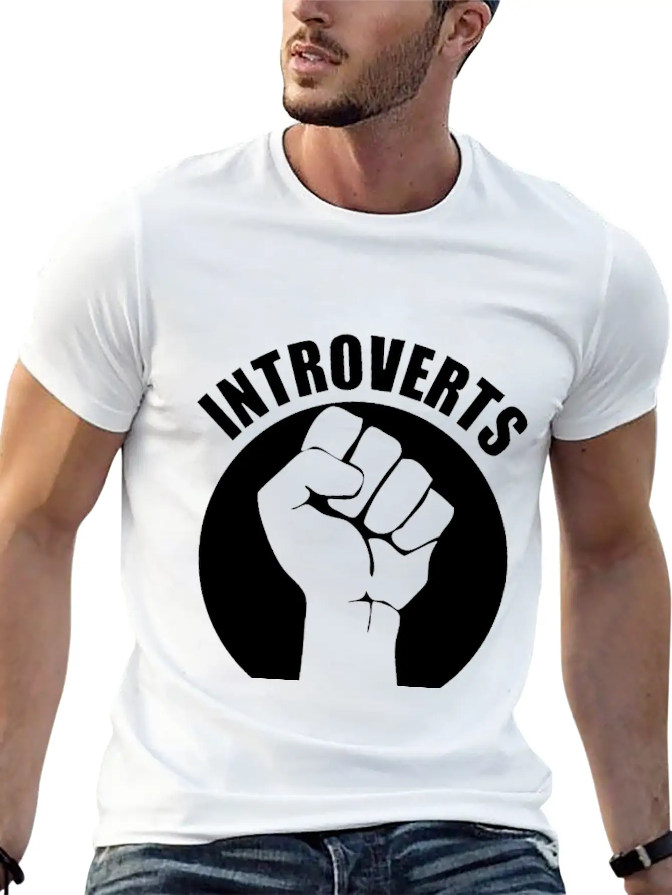 Introverts Unite Separately Timeless Short Sleeve Tee – Comfy And Minimalist Design