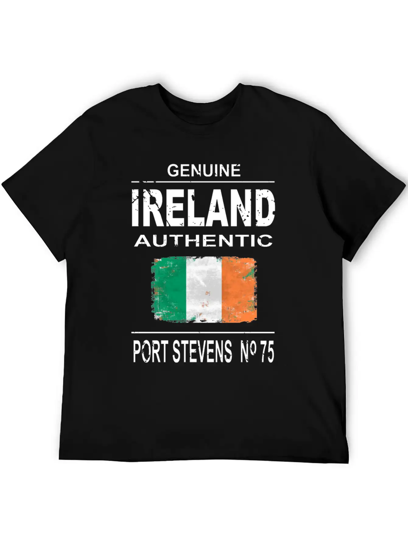 Ireland Flag Unisex Short Sleeve Soft Cotton T-Shirt – Casual Everyday Wear