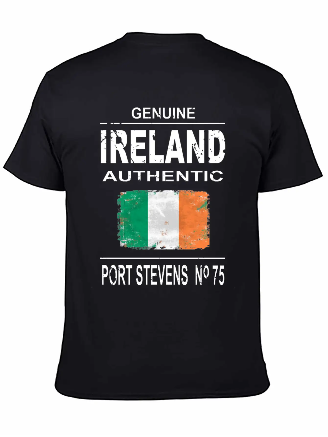 Ireland Flag Unisex Short Sleeve Soft Cotton T-Shirt – Casual Everyday Wear