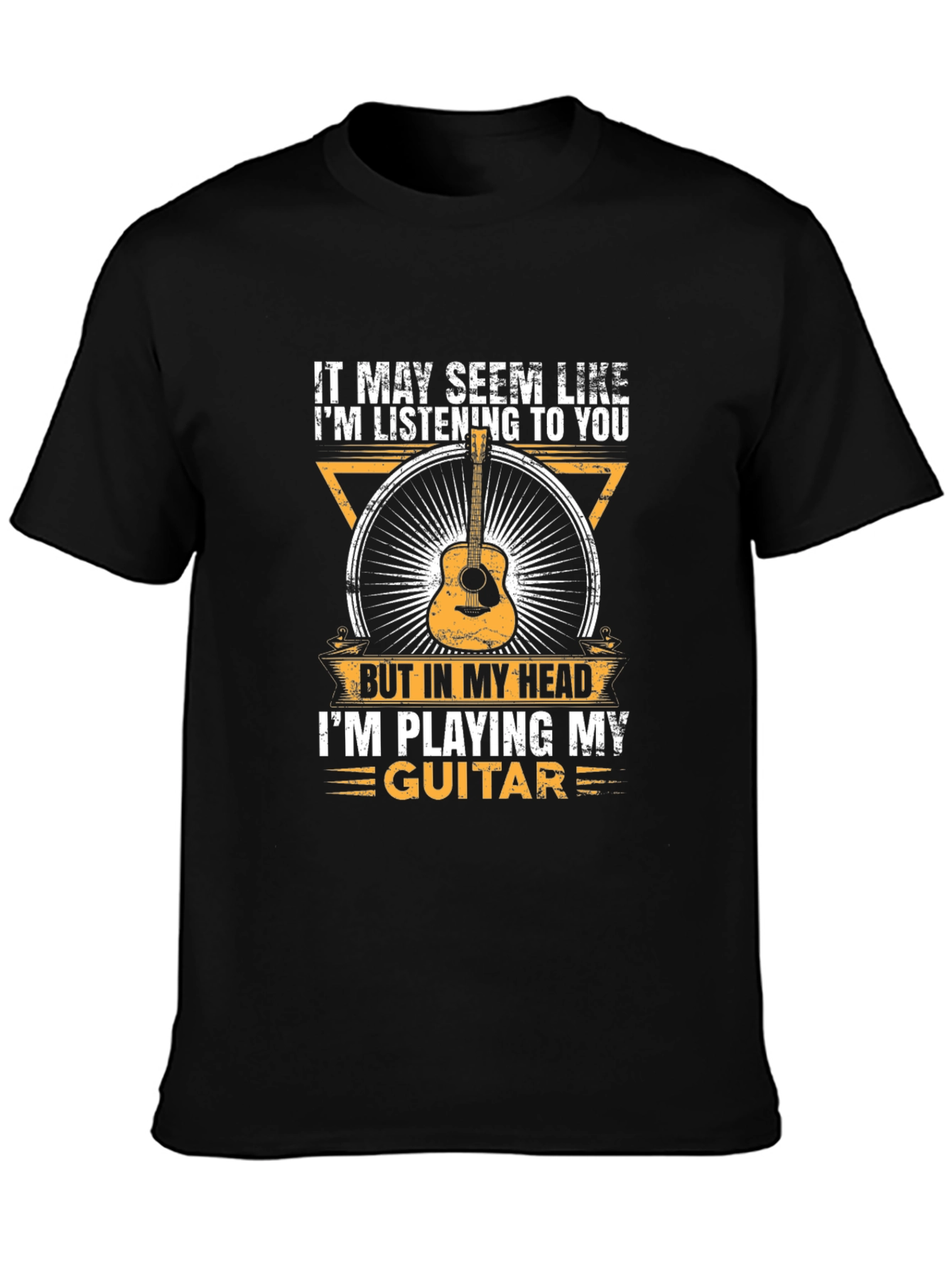 Guitar Lover T-Shirt: Im Playing My Guitar