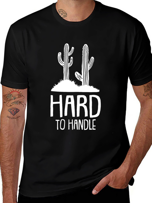 Hard to Handle Cactus Graphic T-Shirt - Mens