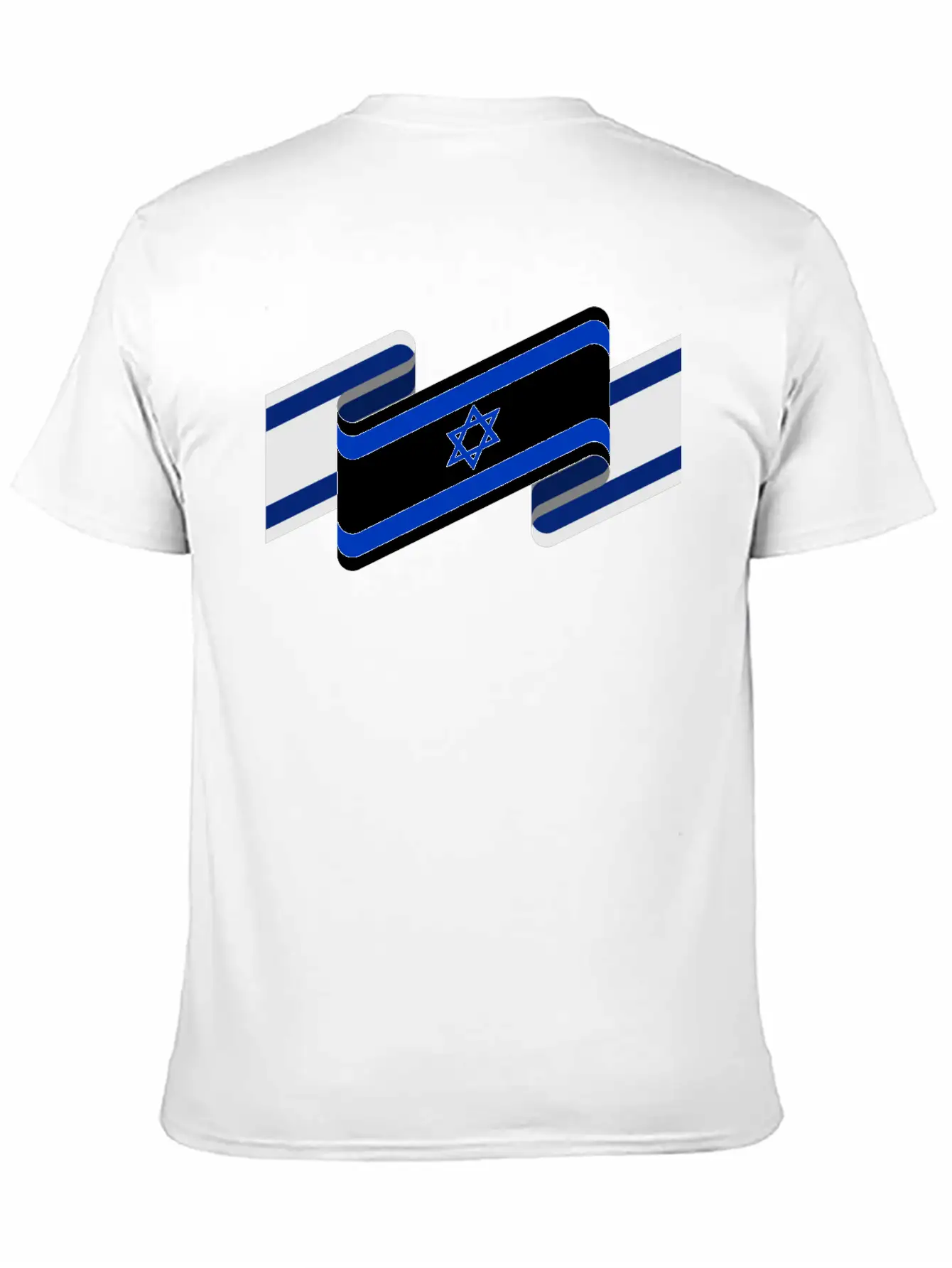 Israel Flag Stylish Everyday T-Shirt – Unisex Basic Cotton Tee