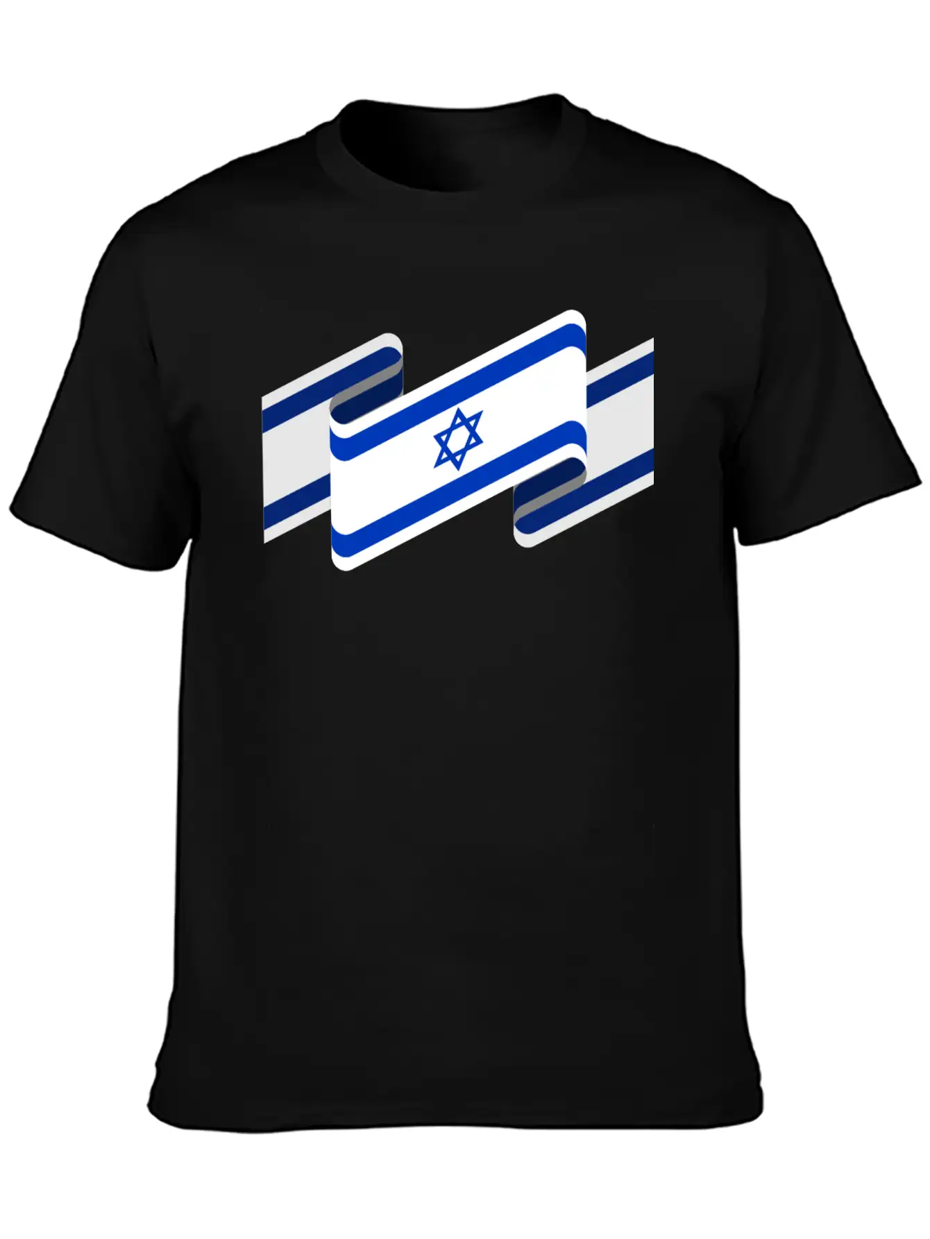 Israel Flag Stylish Everyday T-Shirt – Unisex Basic Cotton Tee