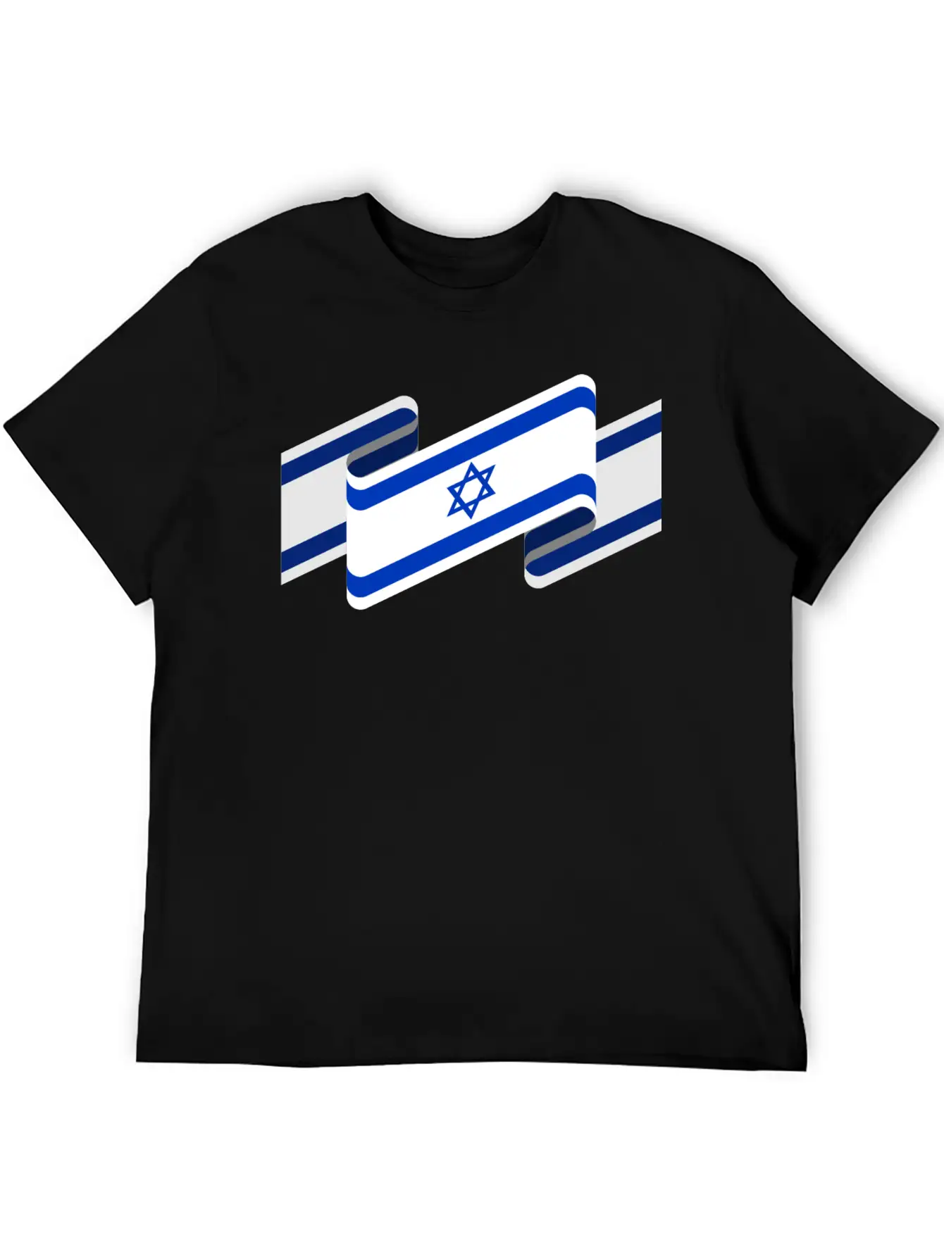 Israel Flag Stylish Everyday T-Shirt – Unisex Basic Cotton Tee