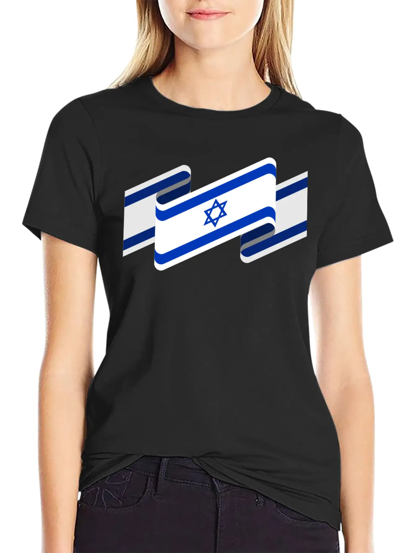 Israel Flag Stylish Everyday T-Shirt – Unisex Basic Cotton Tee