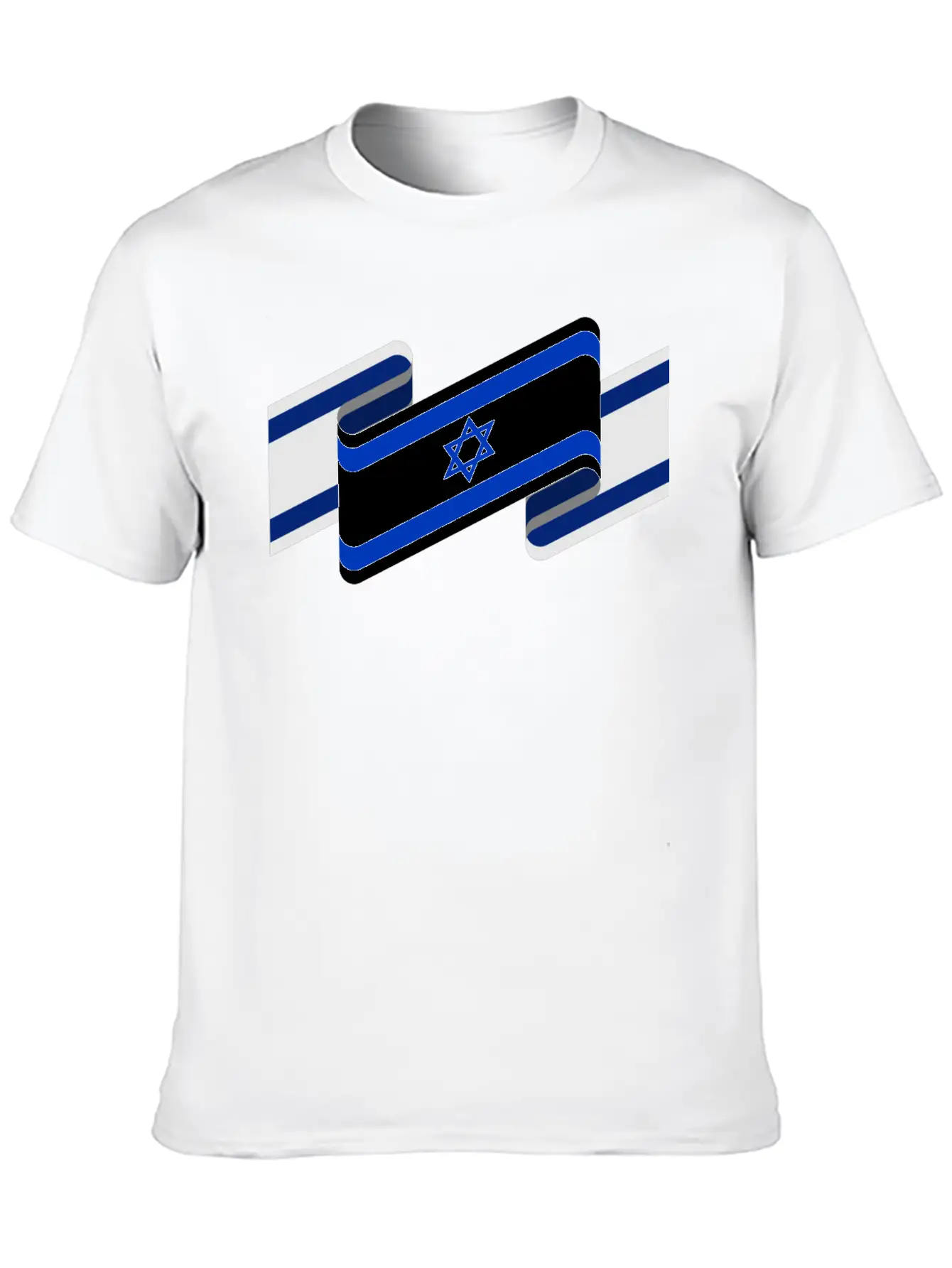 Israel Flag Stylish Everyday T-Shirt – Unisex Basic Cotton Tee