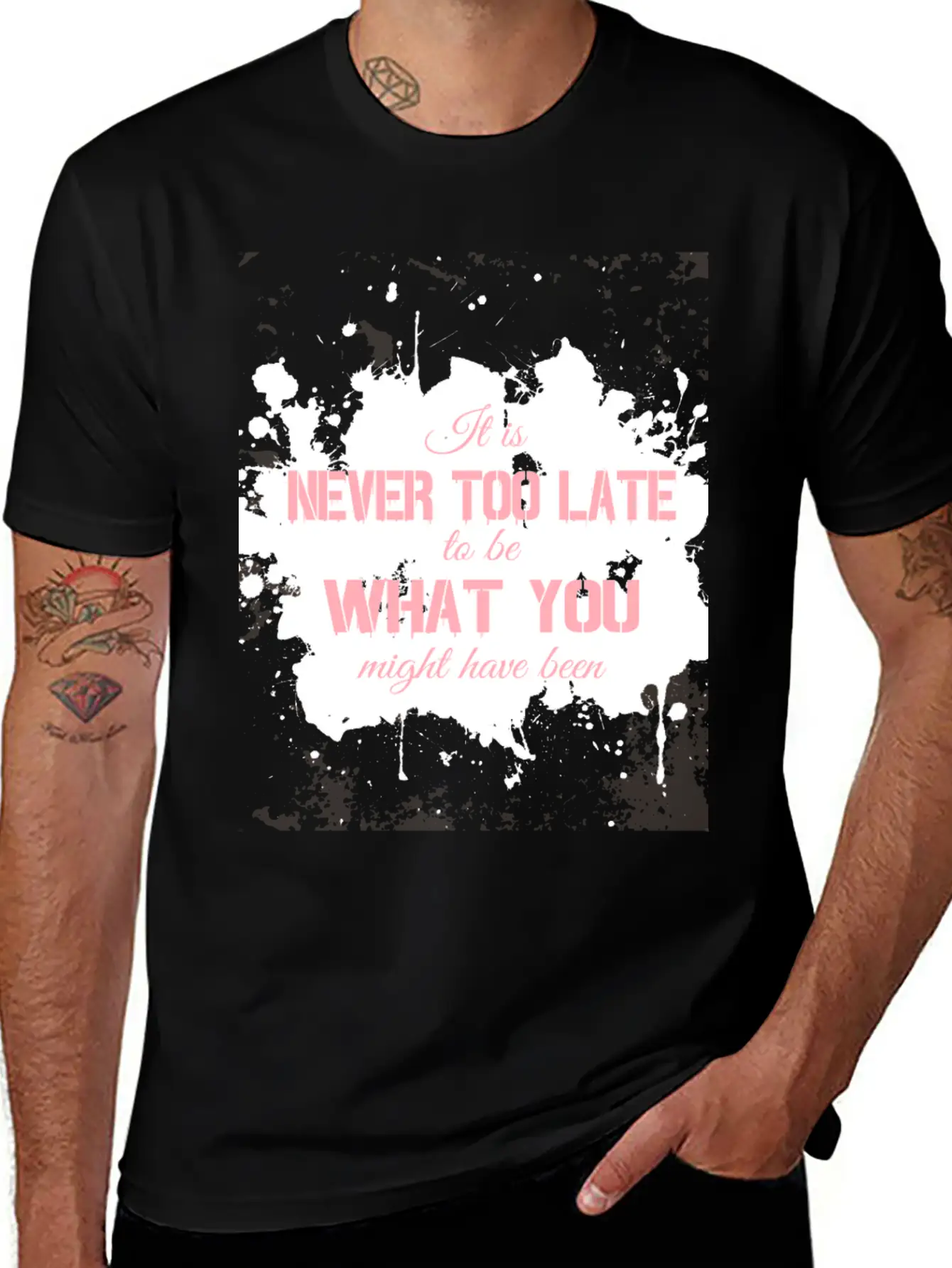 It Is Never Too Late To Be What You Might Have Bee Essential Unisex Summer Tee – Soft Cotton Casual Fit