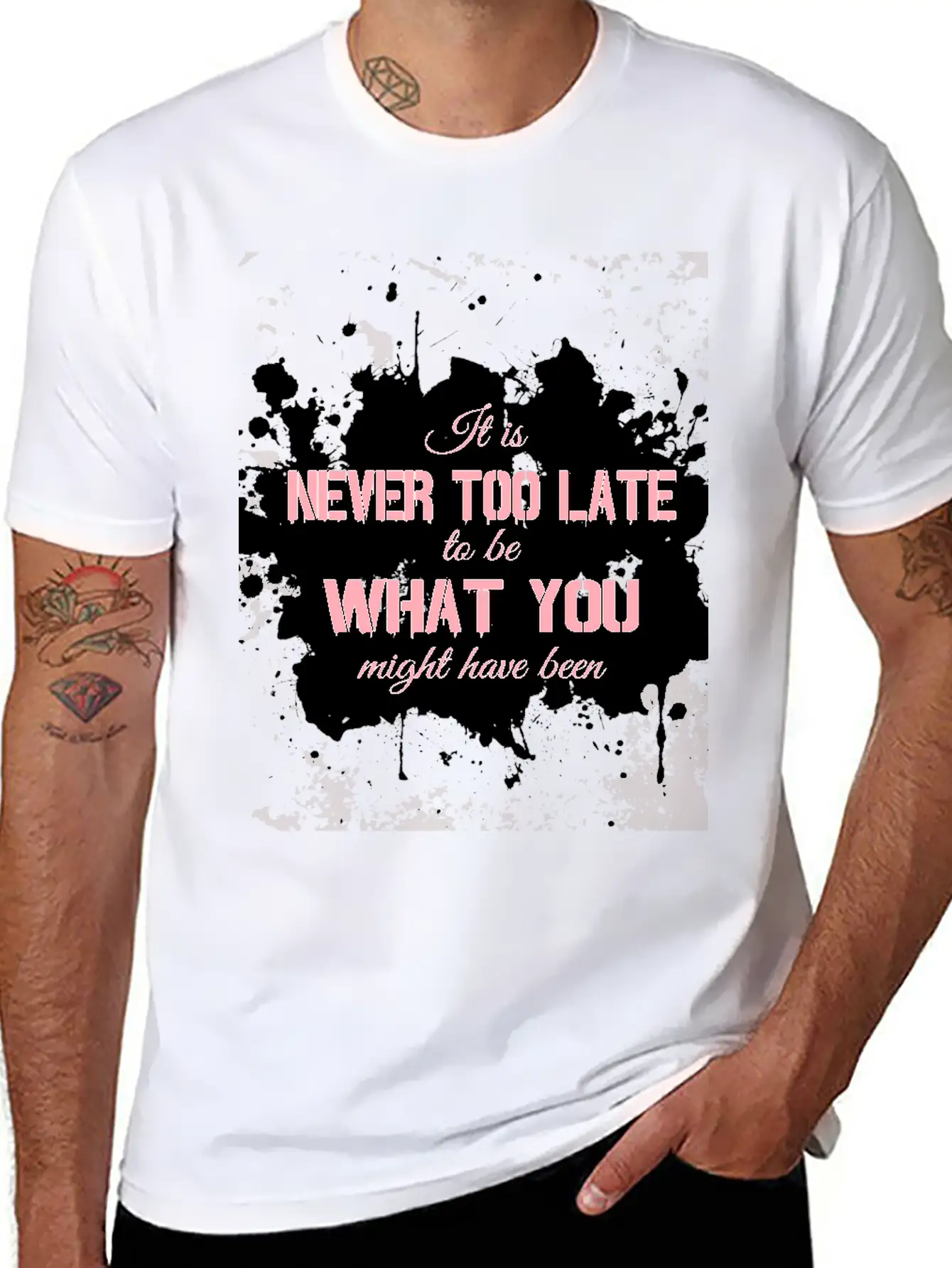 It Is Never Too Late To Be What You Might Have Bee Essential Unisex Summer Tee – Soft Cotton Casual Fit