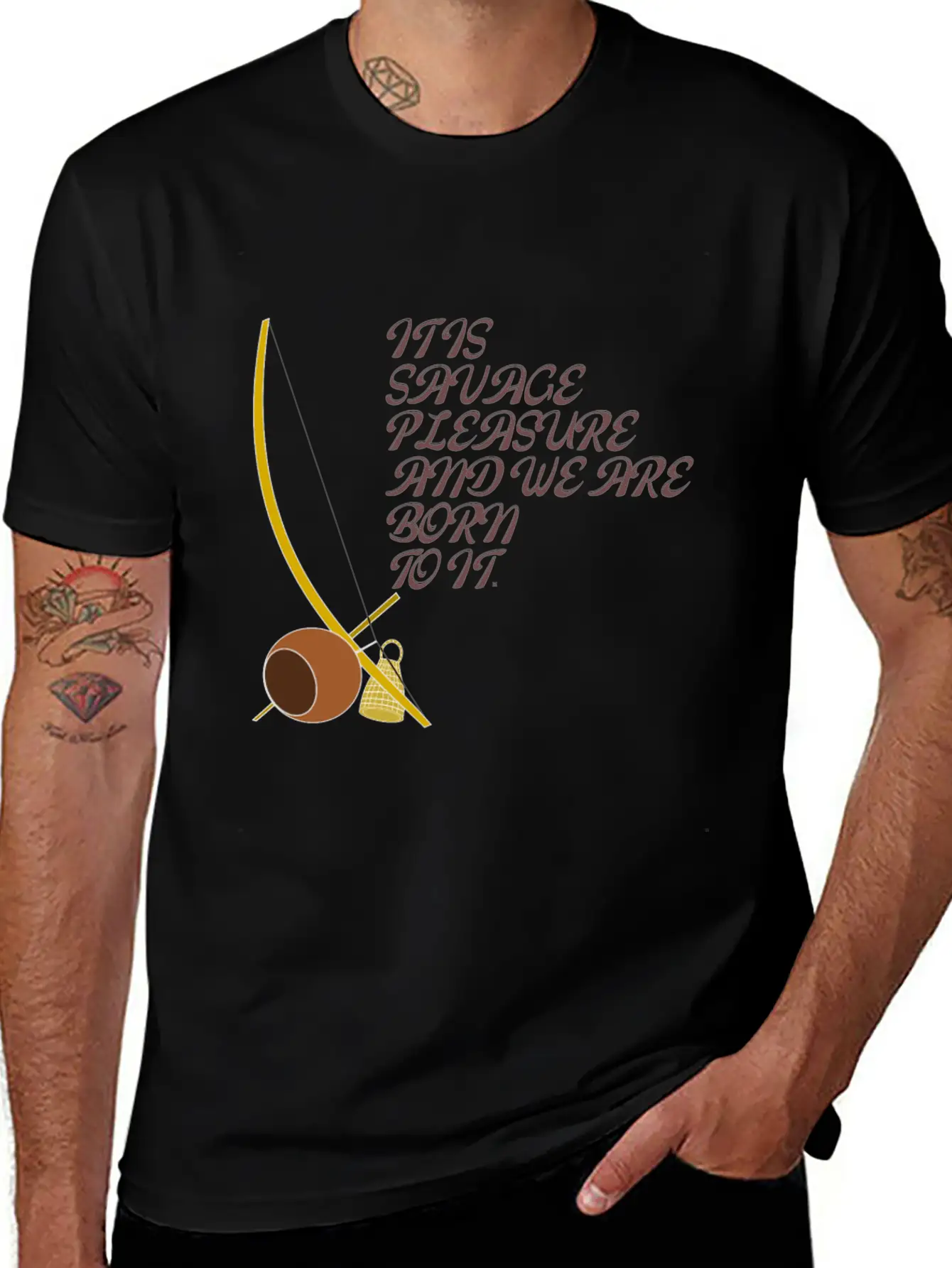 It Is Savage Pleasure And We Are Born To It Stylish Everyday T-Shirt – Unisex Basic Cotton Tee