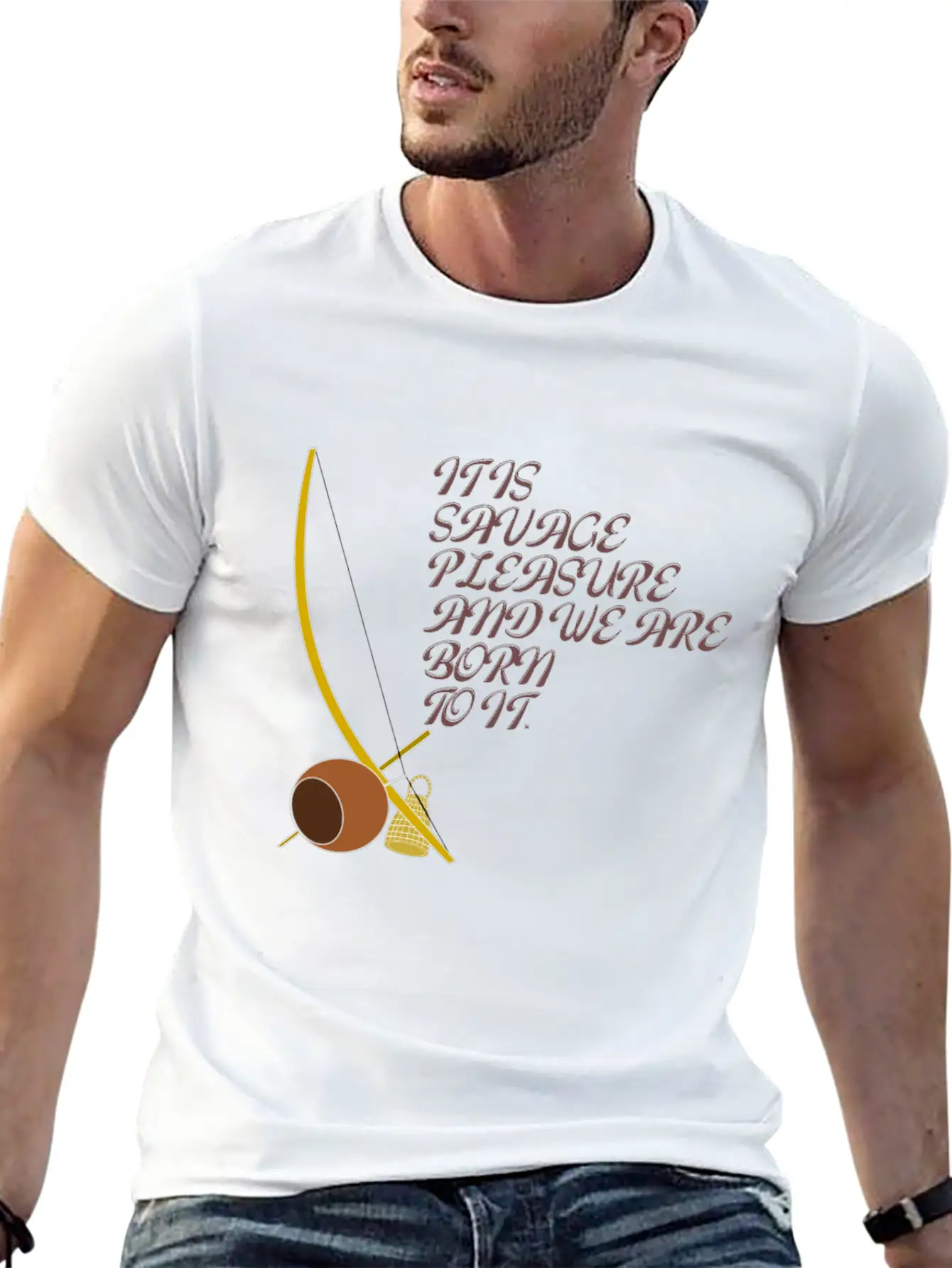 It Is Savage Pleasure And We Are Born To It Stylish Everyday T-Shirt – Unisex Basic Cotton Tee