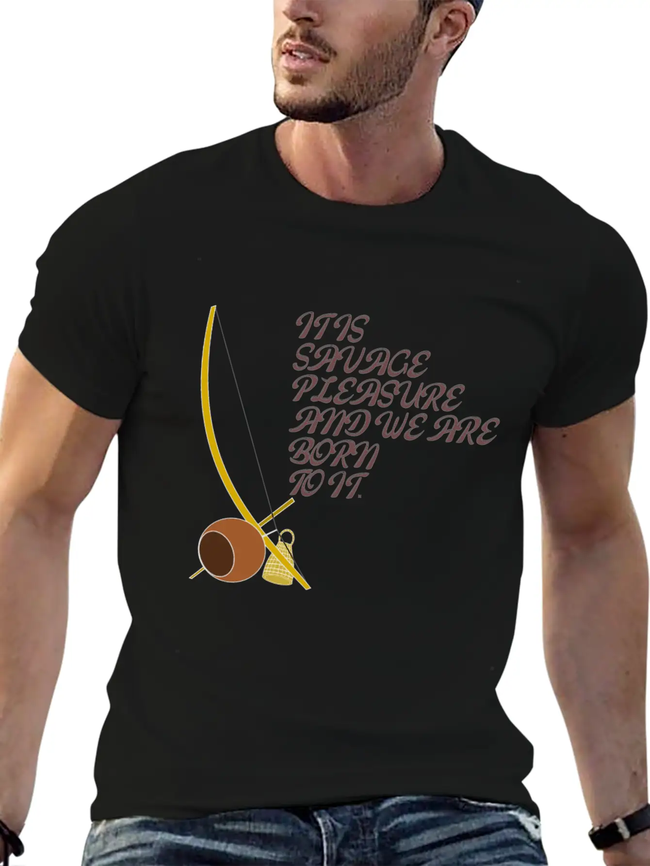 It Is Savage Pleasure And We Are Born To It Stylish Everyday T-Shirt – Unisex Basic Cotton Tee