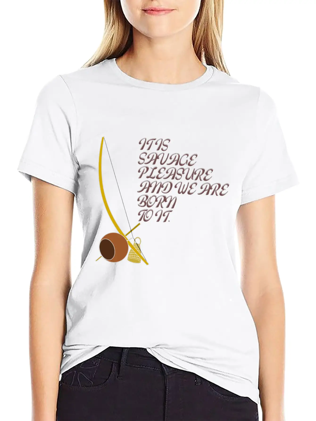 It Is Savage Pleasure And We Are Born To It Stylish Everyday T-Shirt – Unisex Basic Cotton Tee