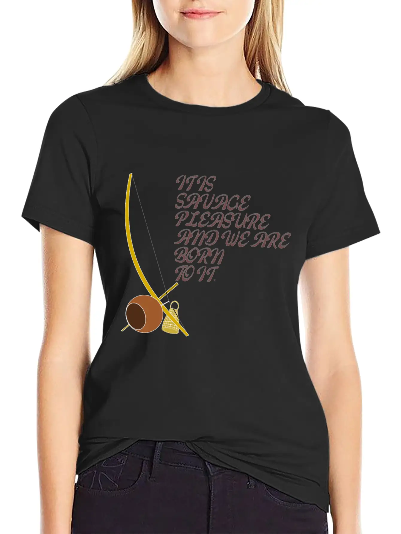 It Is Savage Pleasure And We Are Born To It Stylish Everyday T-Shirt – Unisex Basic Cotton Tee