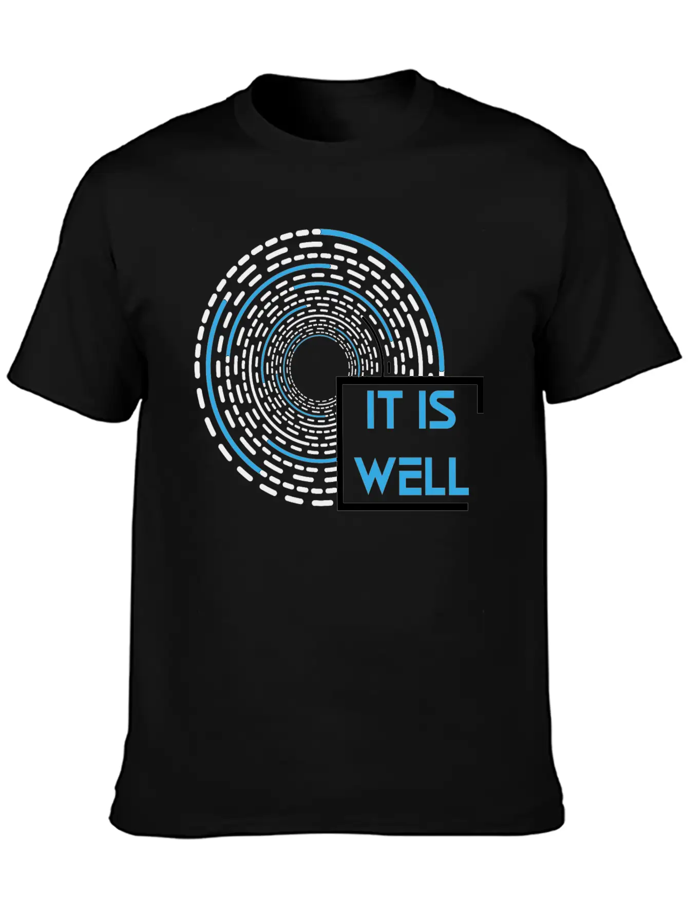 It Is Well - Motivational Quotes Comfortable Minimalist Graphic Tee – Summer Style Essential