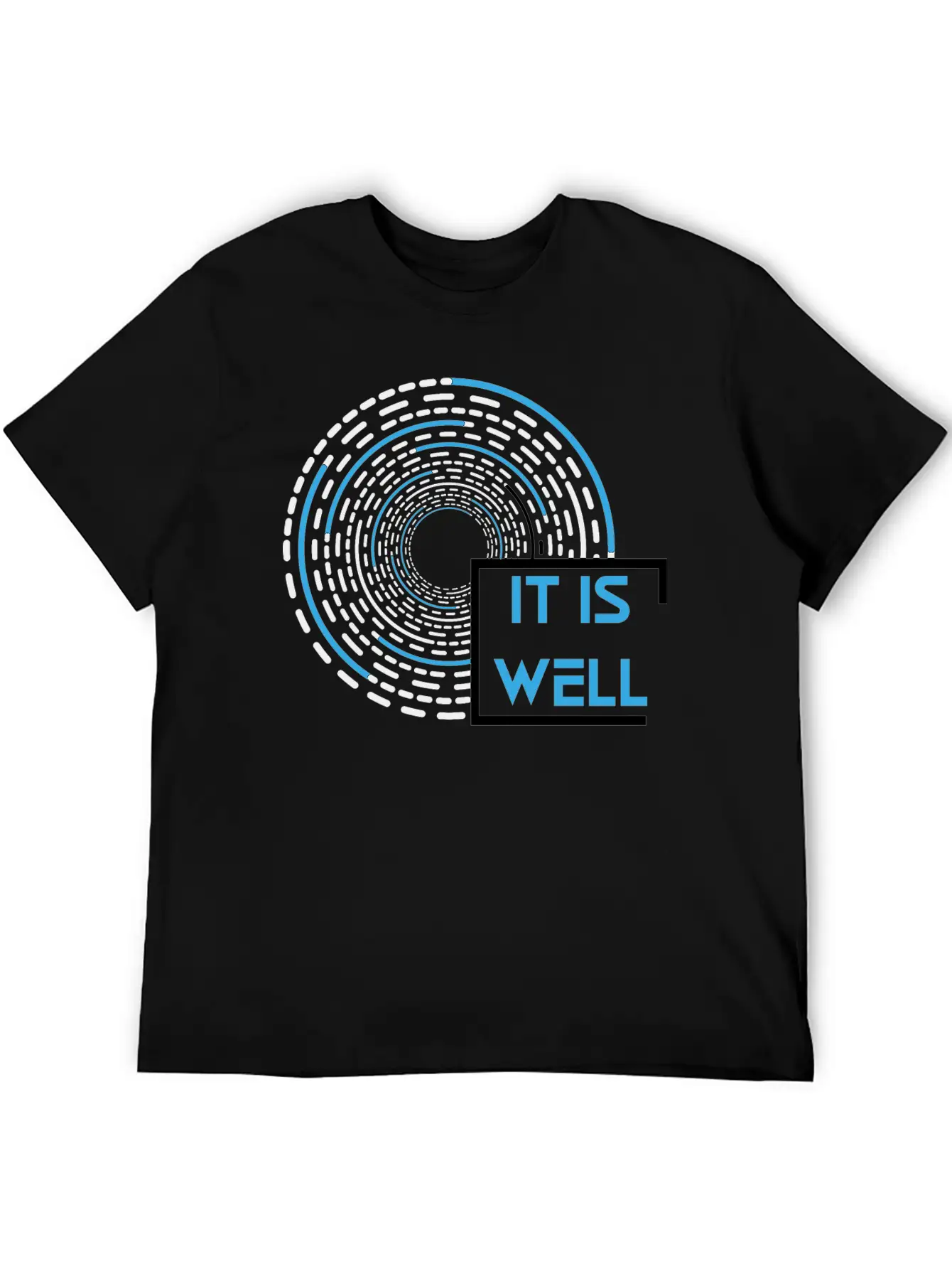 It Is Well - Motivational Quotes Comfortable Minimalist Graphic Tee – Summer Style Essential