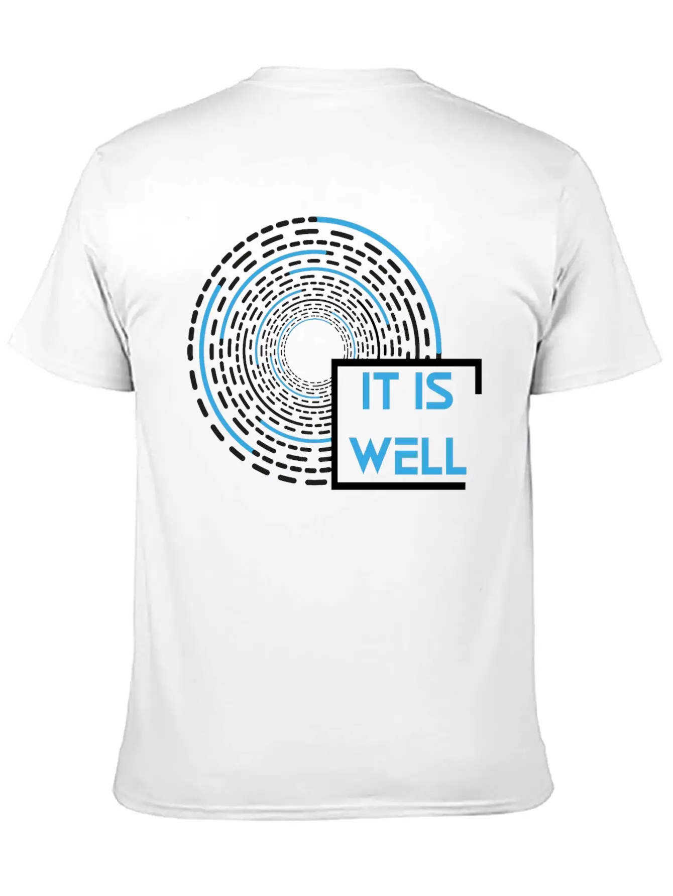 It Is Well - Motivational Quotes Comfortable Minimalist Graphic Tee – Summer Style Essential