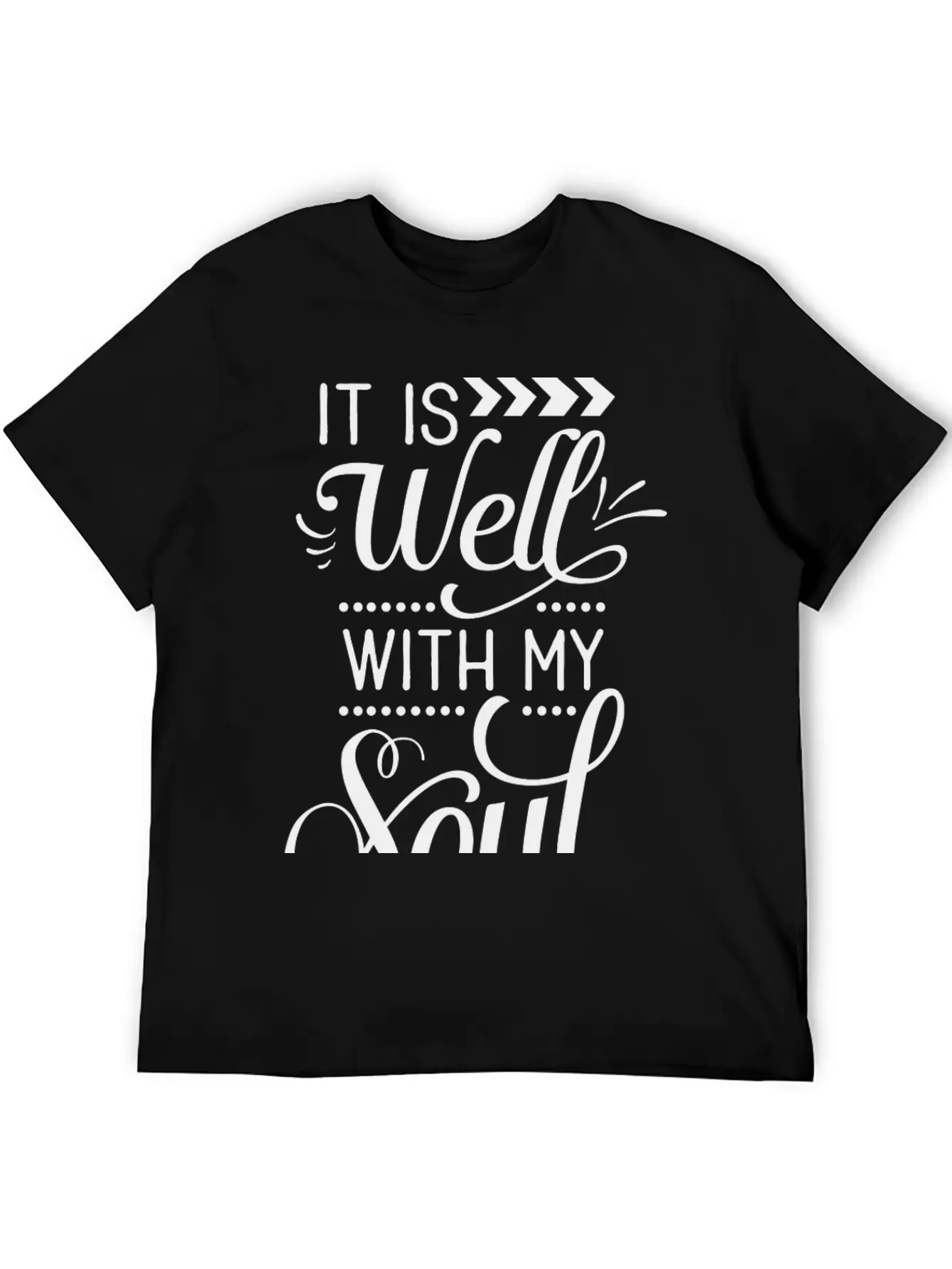 It Is Well With My Soul Stylish Everyday T-Shirt – Unisex Basic Cotton Tee