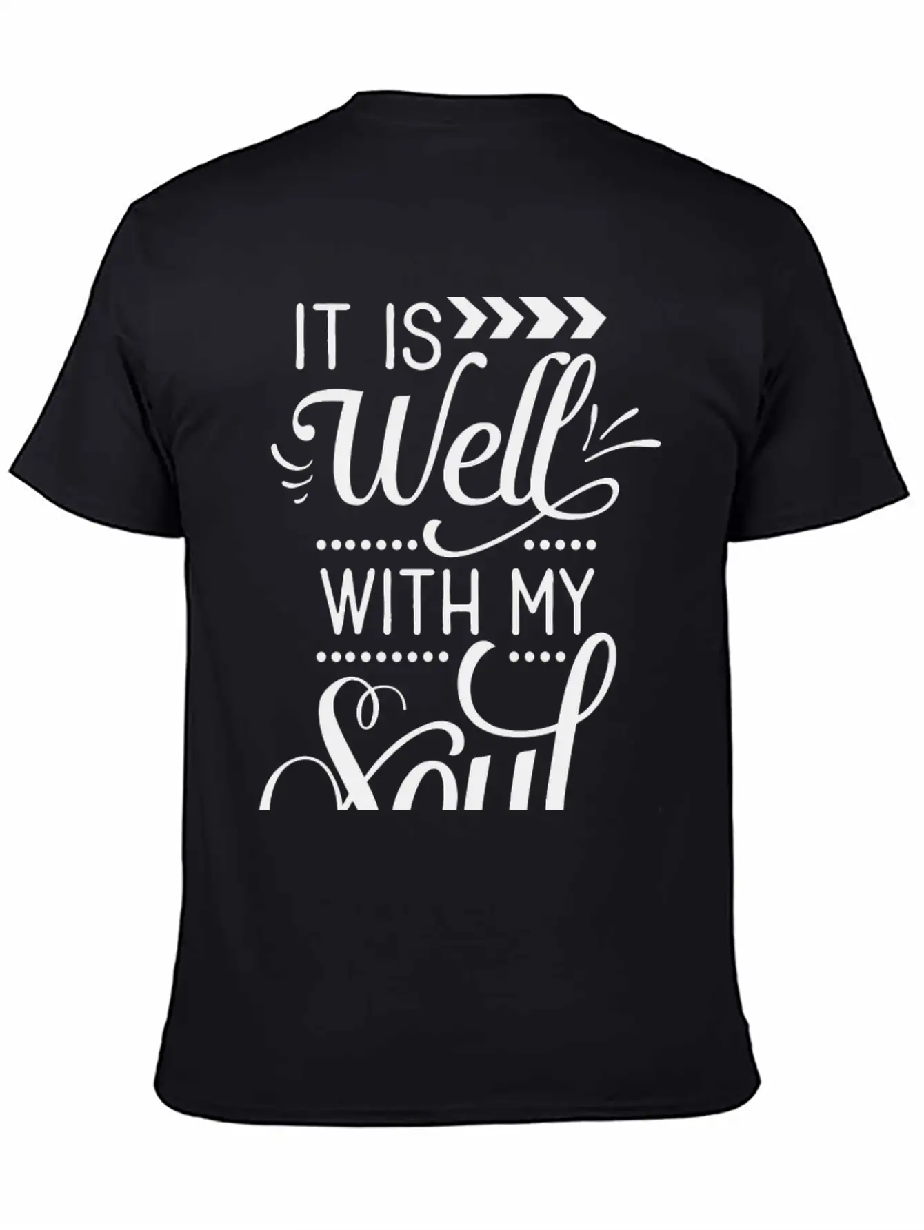 It Is Well With My Soul Stylish Everyday T-Shirt – Unisex Basic Cotton Tee
