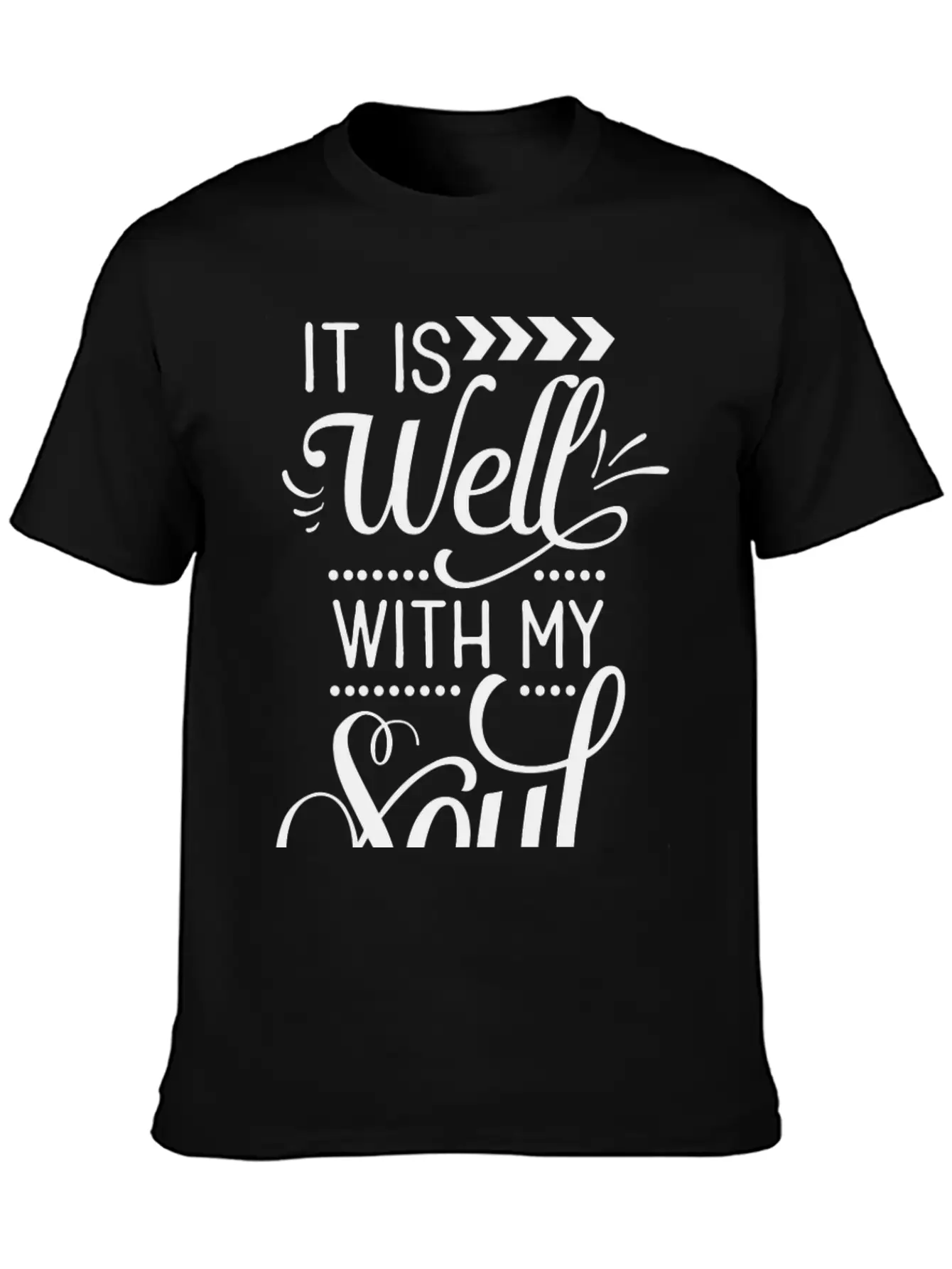 It Is Well With My Soul Stylish Everyday T-Shirt – Unisex Basic Cotton Tee