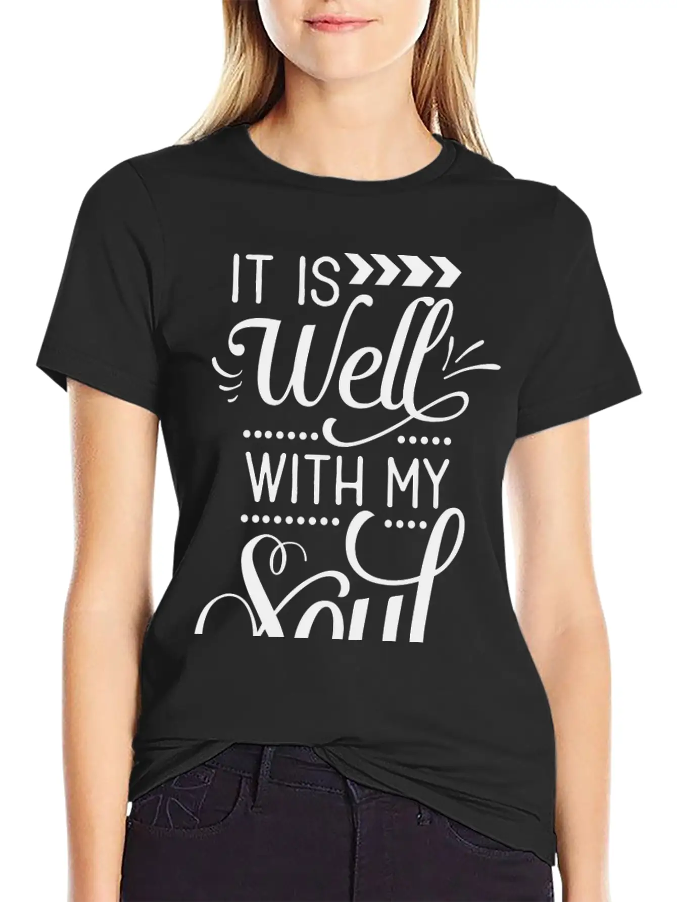 It Is Well With My Soul Stylish Everyday T-Shirt – Unisex Basic Cotton Tee
