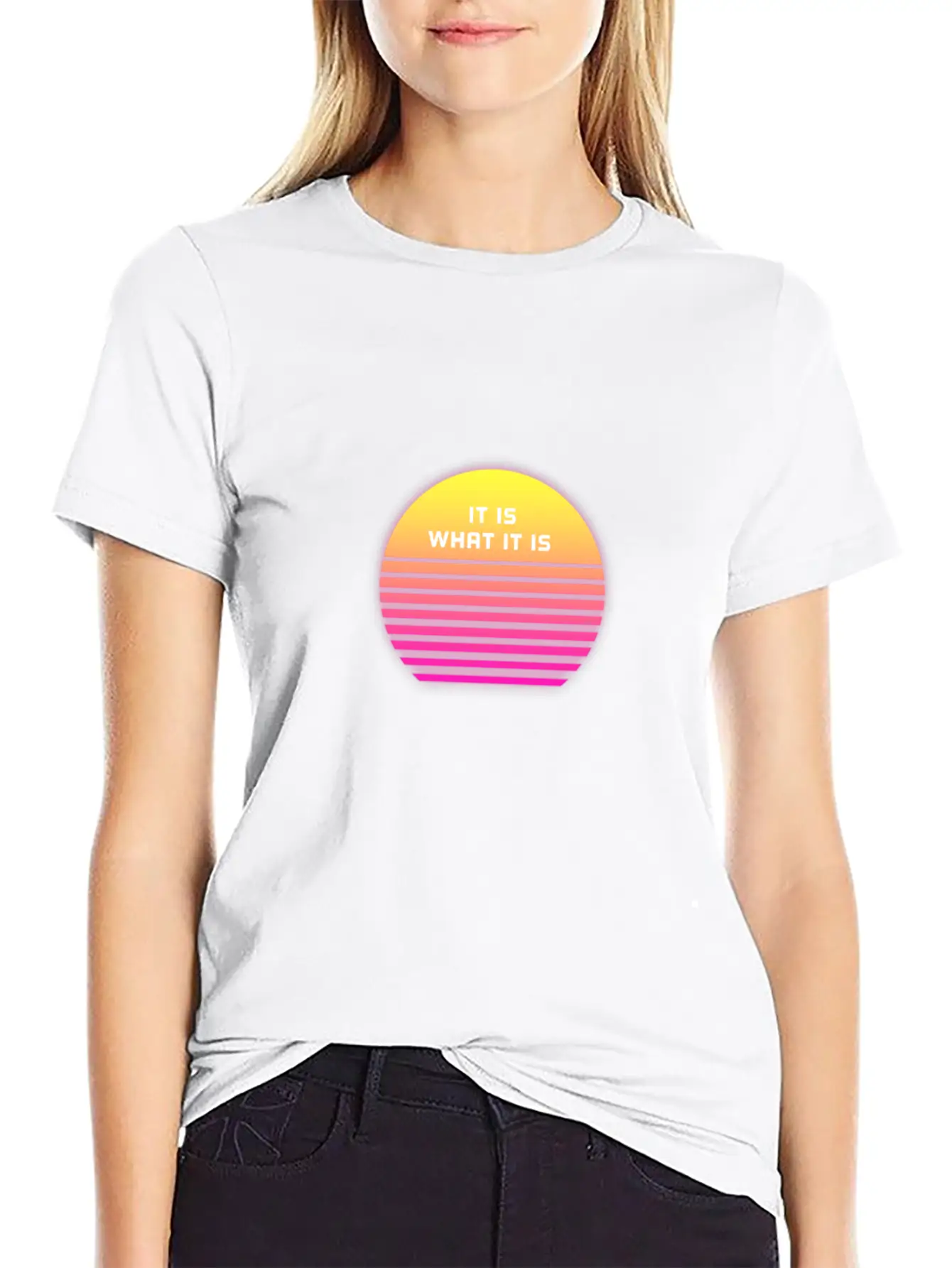 IT IS WHAT IT IS Stylish Everyday T-Shirt – Unisex Basic Cotton Tee