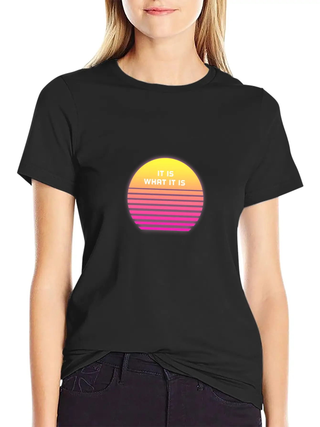 IT IS WHAT IT IS Stylish Everyday T-Shirt – Unisex Basic Cotton Tee