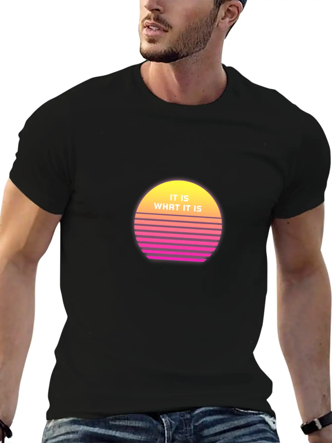 IT IS WHAT IT IS Stylish Everyday T-Shirt – Unisex Basic Cotton Tee