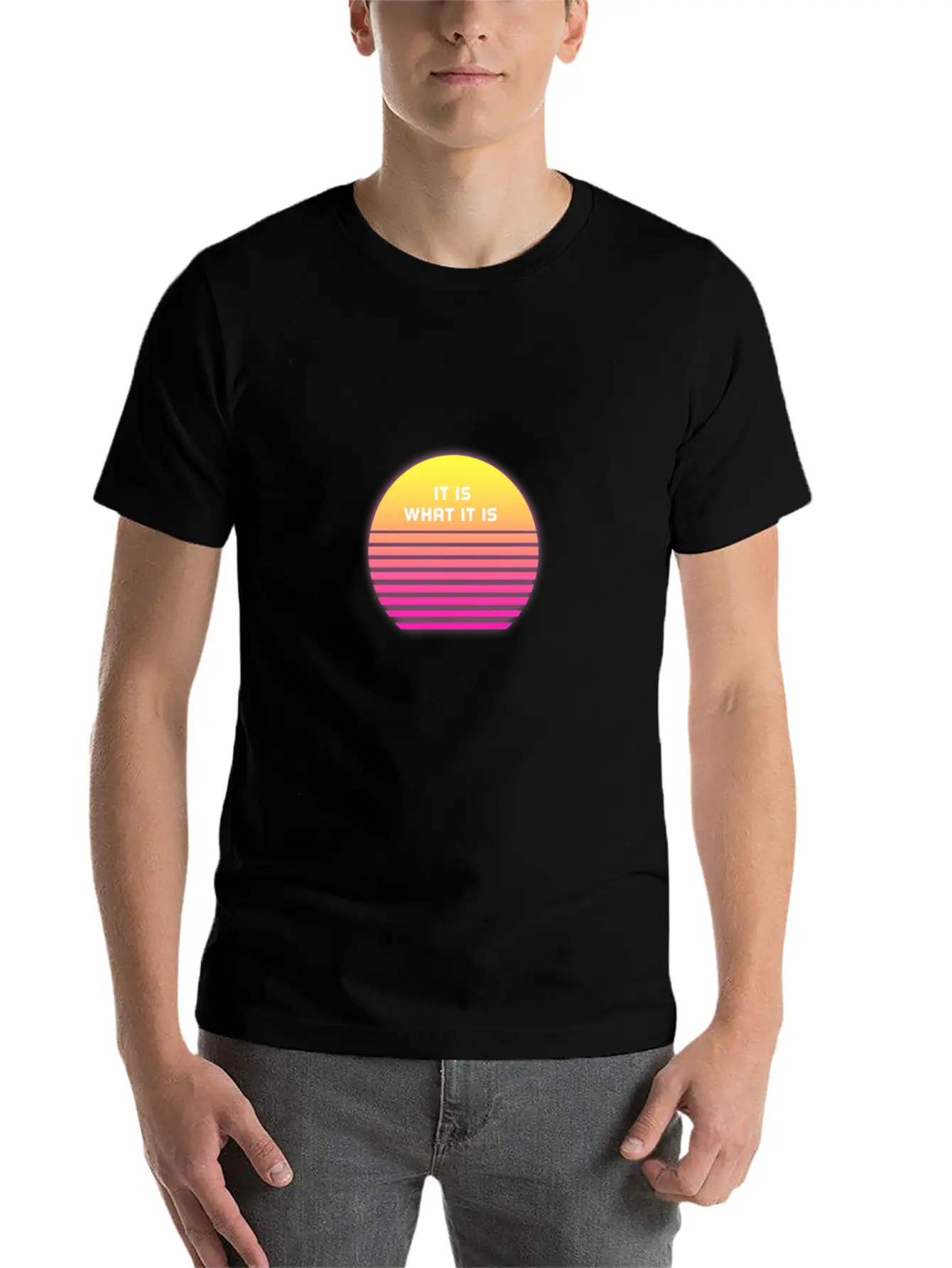 IT IS WHAT IT IS Stylish Everyday T-Shirt – Unisex Basic Cotton Tee