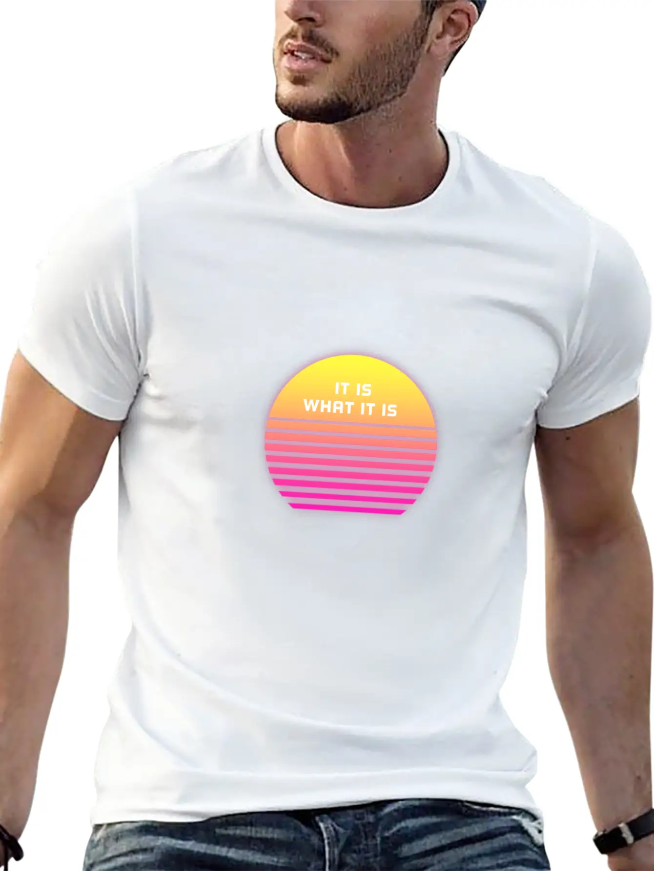 IT IS WHAT IT IS Stylish Everyday T-Shirt – Unisex Basic Cotton Tee