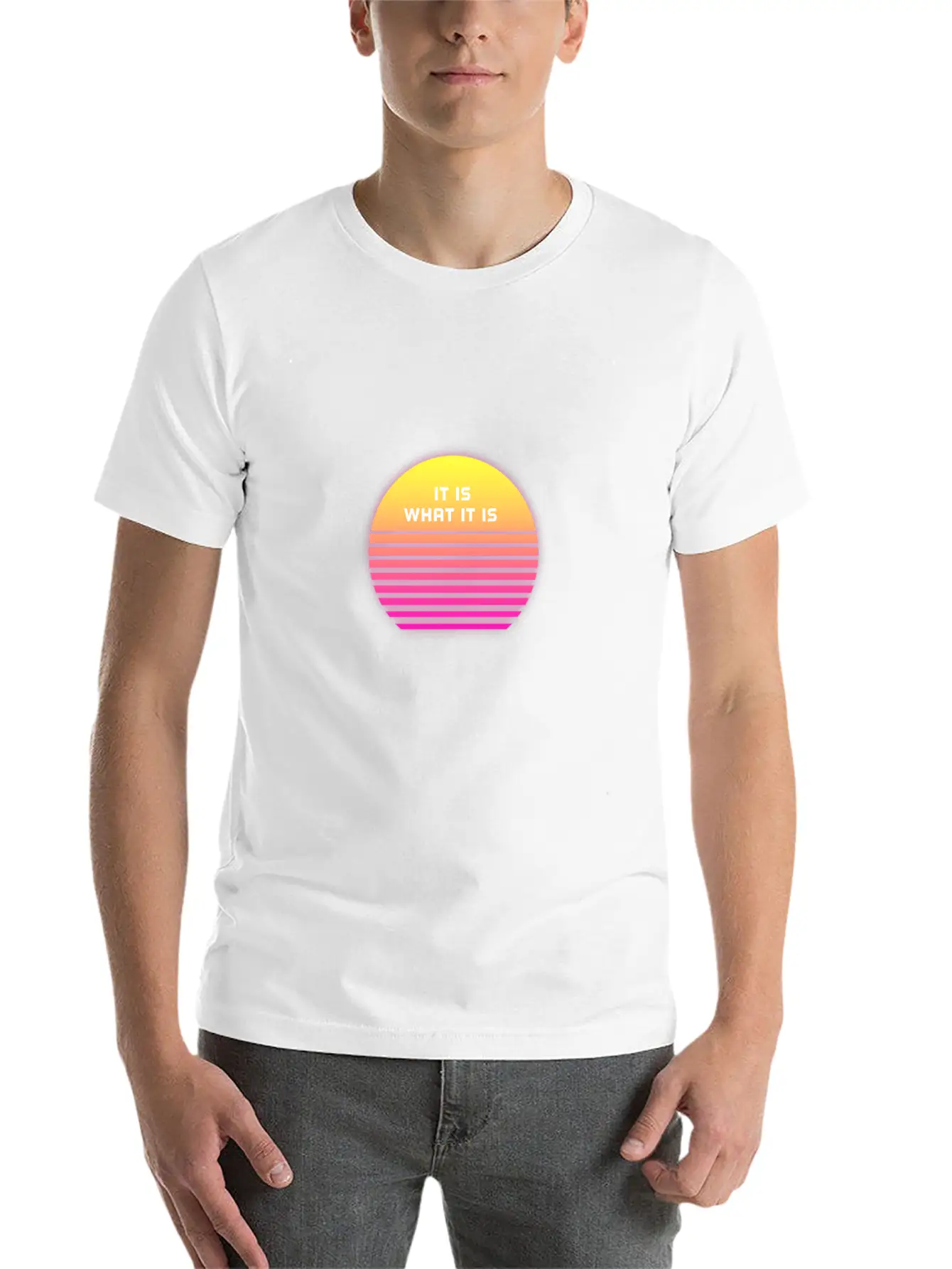 IT IS WHAT IT IS Stylish Everyday T-Shirt – Unisex Basic Cotton Tee