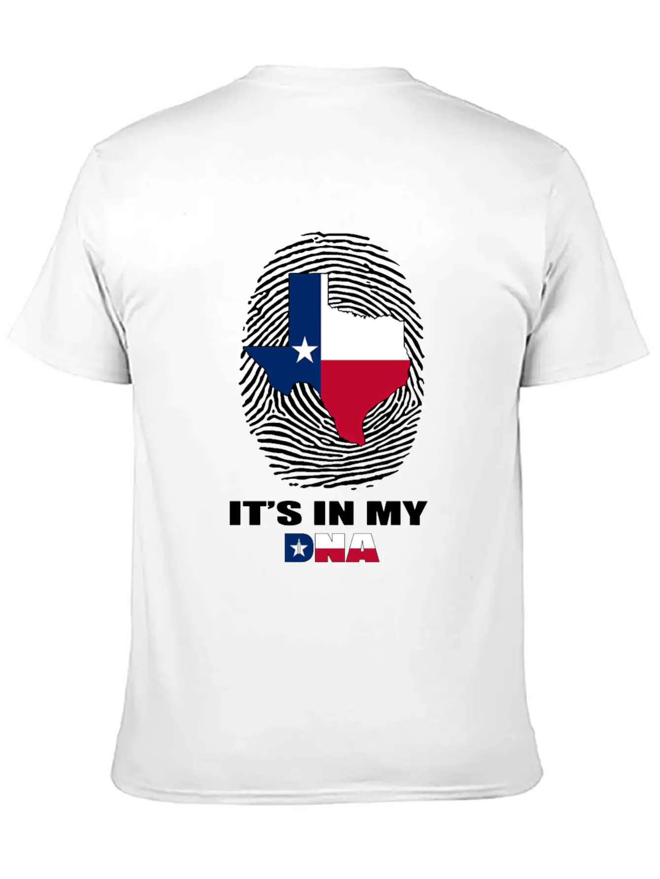 It S In My DNA Texas T Shirt Proud Texan Clothing Stylish Everyday T-Shirt – Unisex Basic Cotton Tee