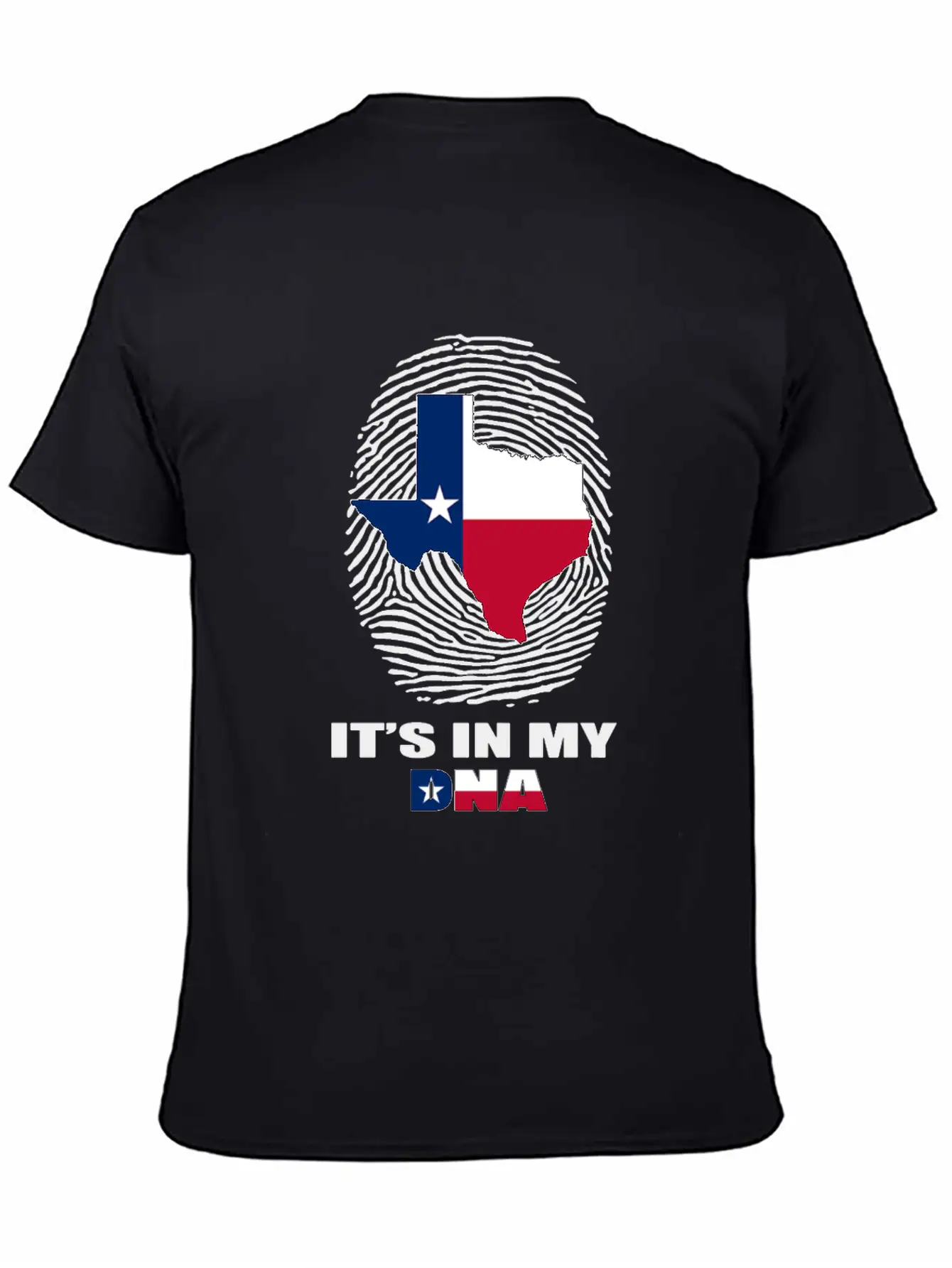 It S In My DNA Texas T Shirt Proud Texan Clothing Stylish Everyday T-Shirt – Unisex Basic Cotton Tee