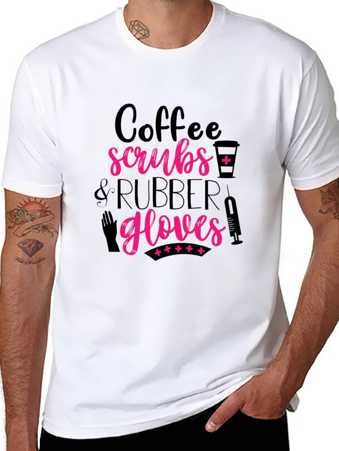 Coffee Scrubs & Rubber Gloves T-Shirt