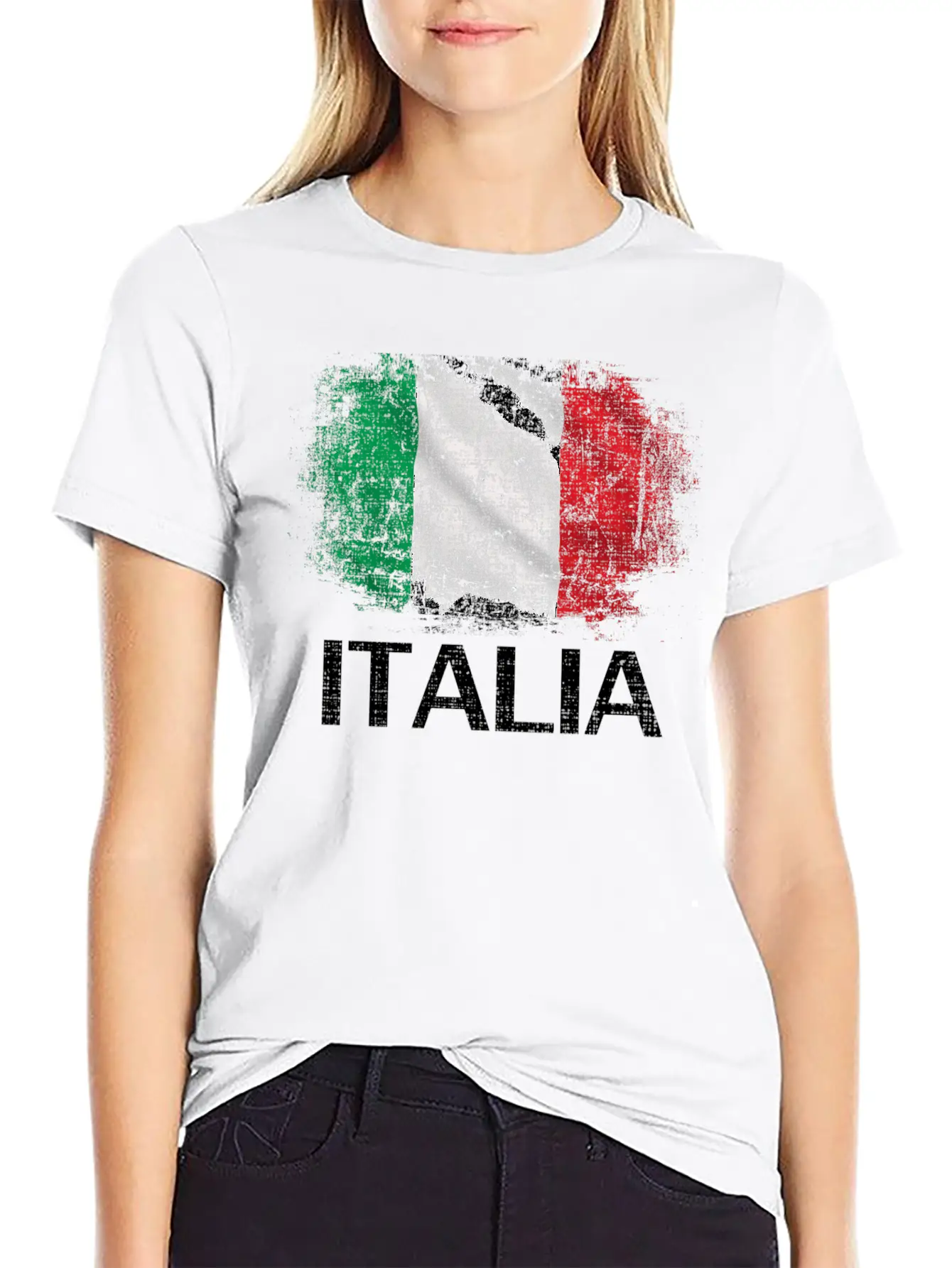 Italia Flag For Italy Italian Italiano Comfortable Minimalist Graphic Tee – Summer Style Essential